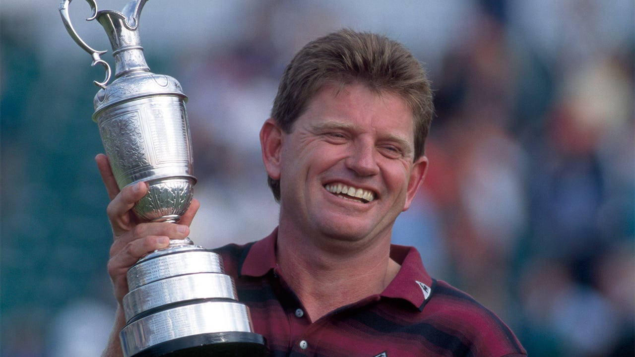 Nick Price, golf trophy, silver trophy, HD Desktop Wallpaper