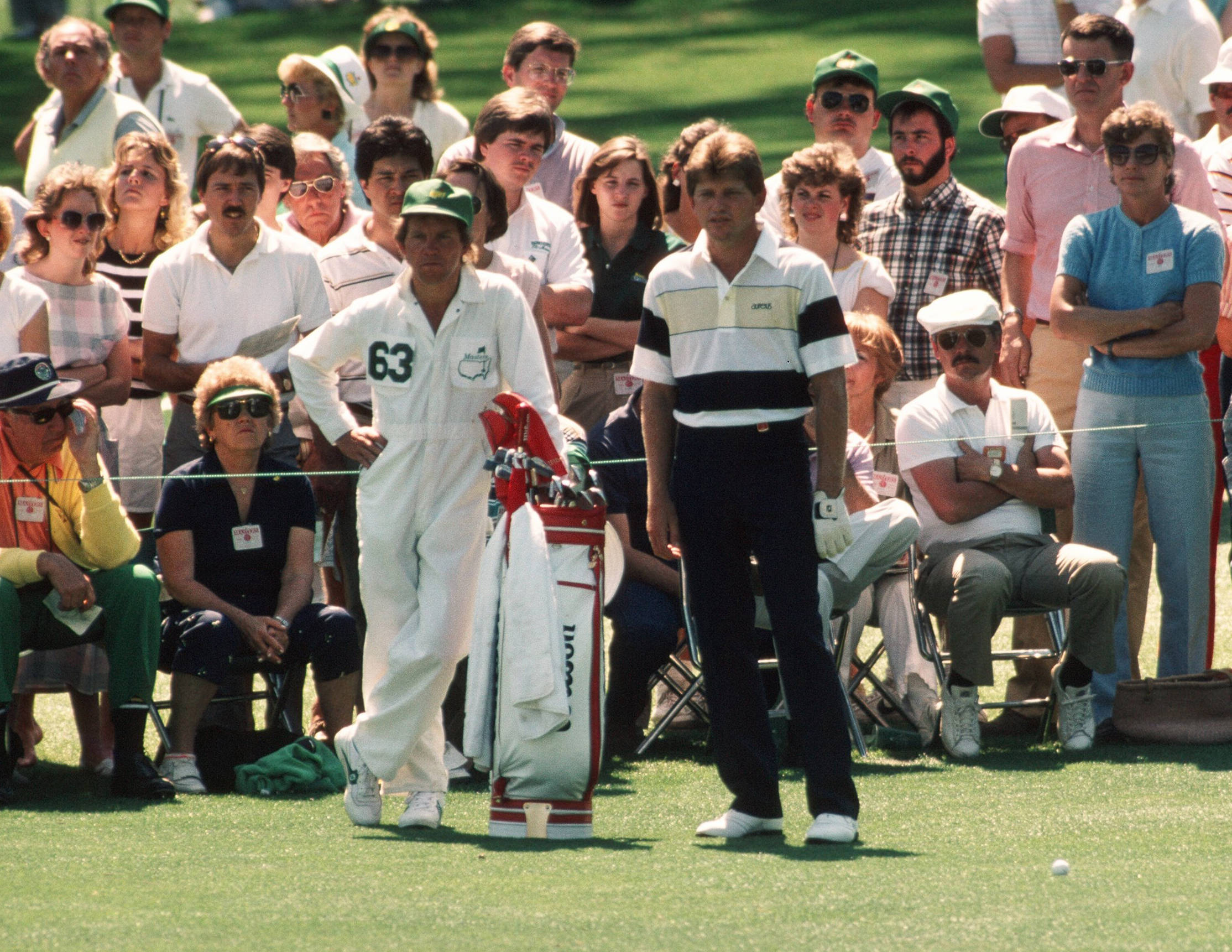 Nick Price, golfer, sunlit green, Full HD Desktop Wallpaper