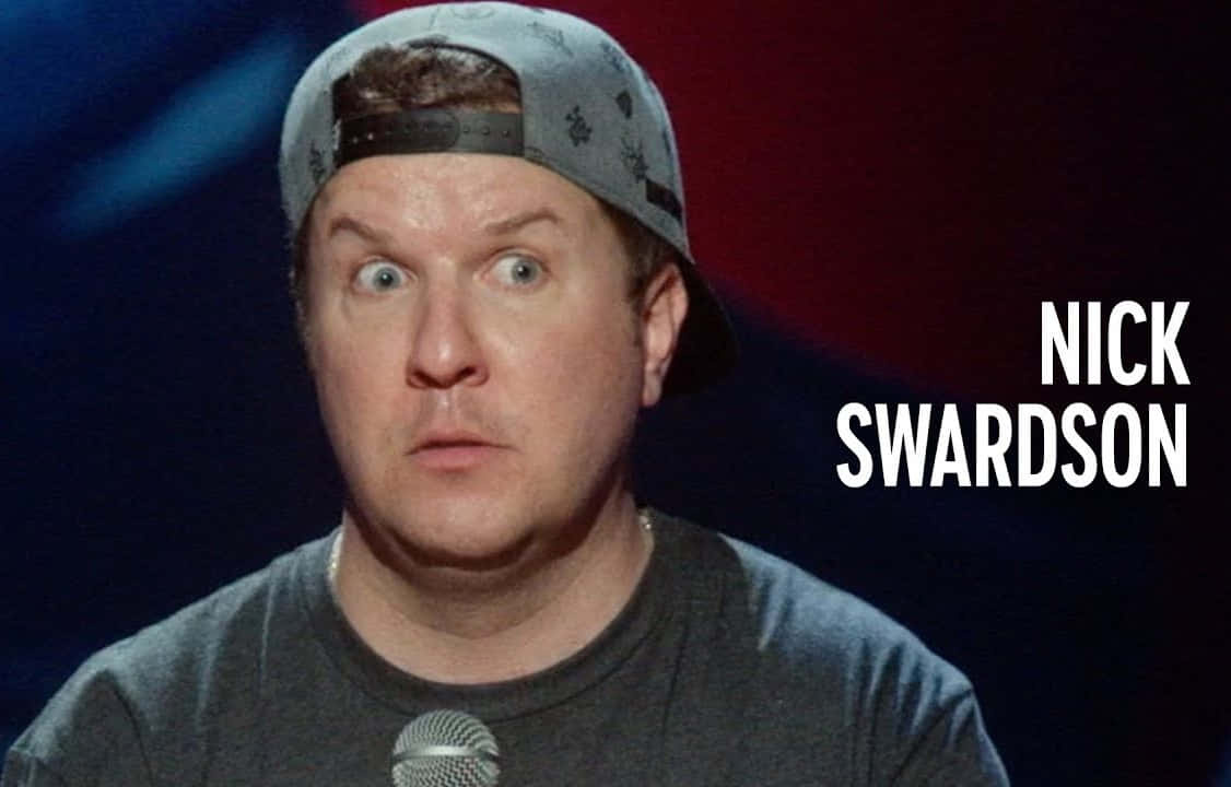 Nick Swardson, stand-up performance, stage lights, SD Desktop Wallpaper