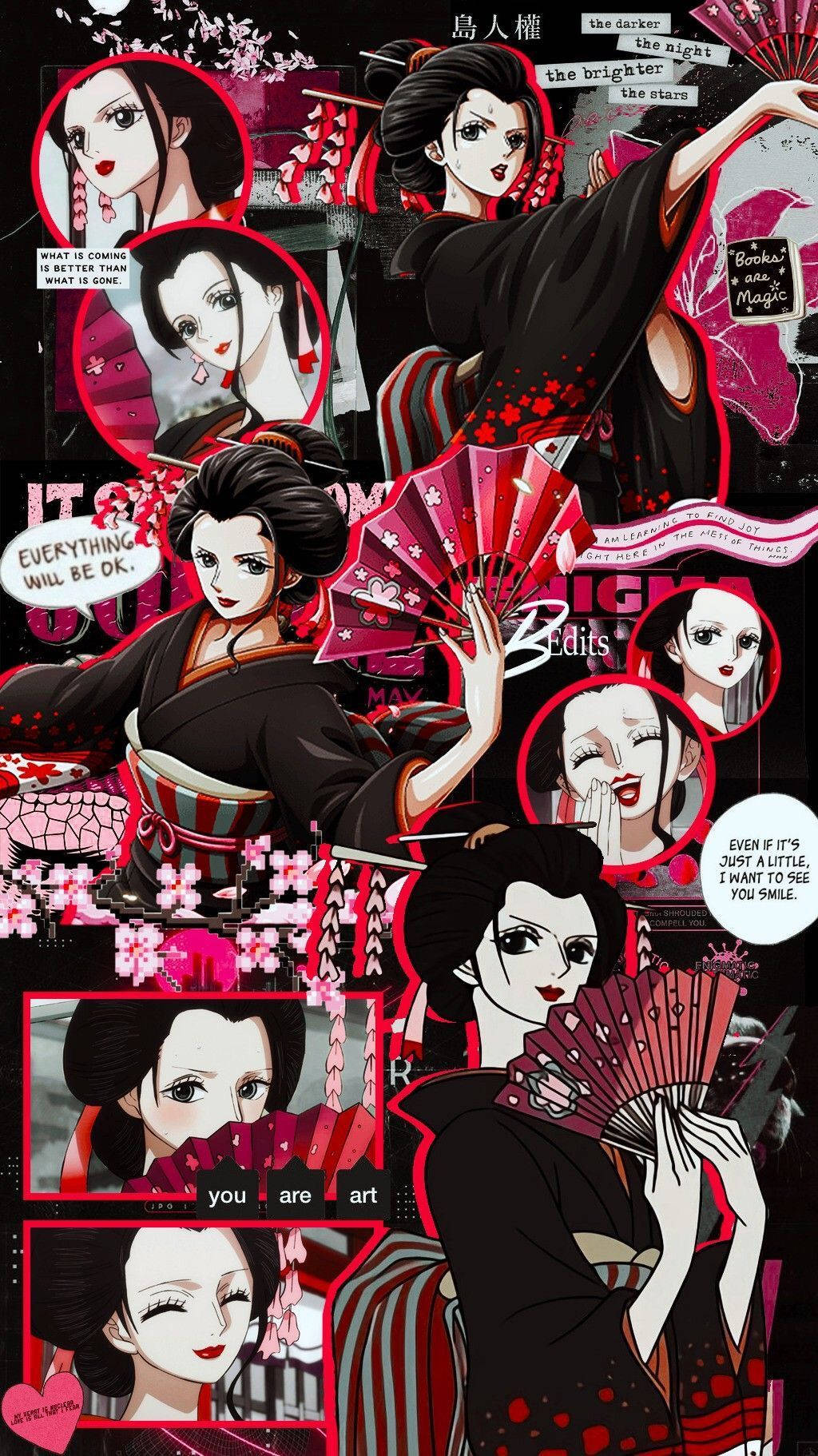Nico Robin, One Piece, kimono, HD Phone Wallpaper
