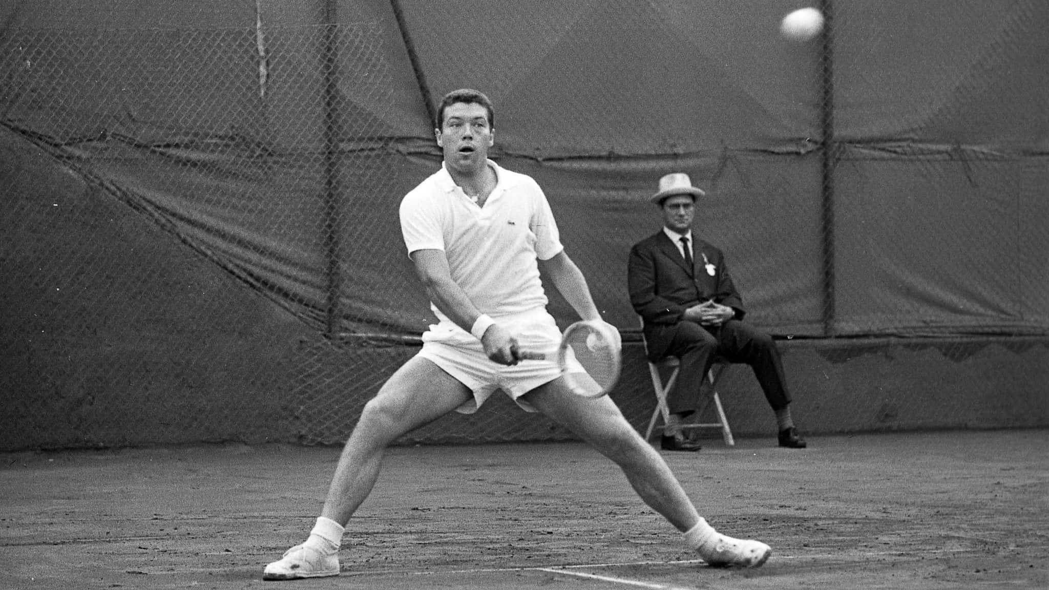 Nicola Pietrangeli, tennis court, clay court, Full HD Desktop Wallpaper