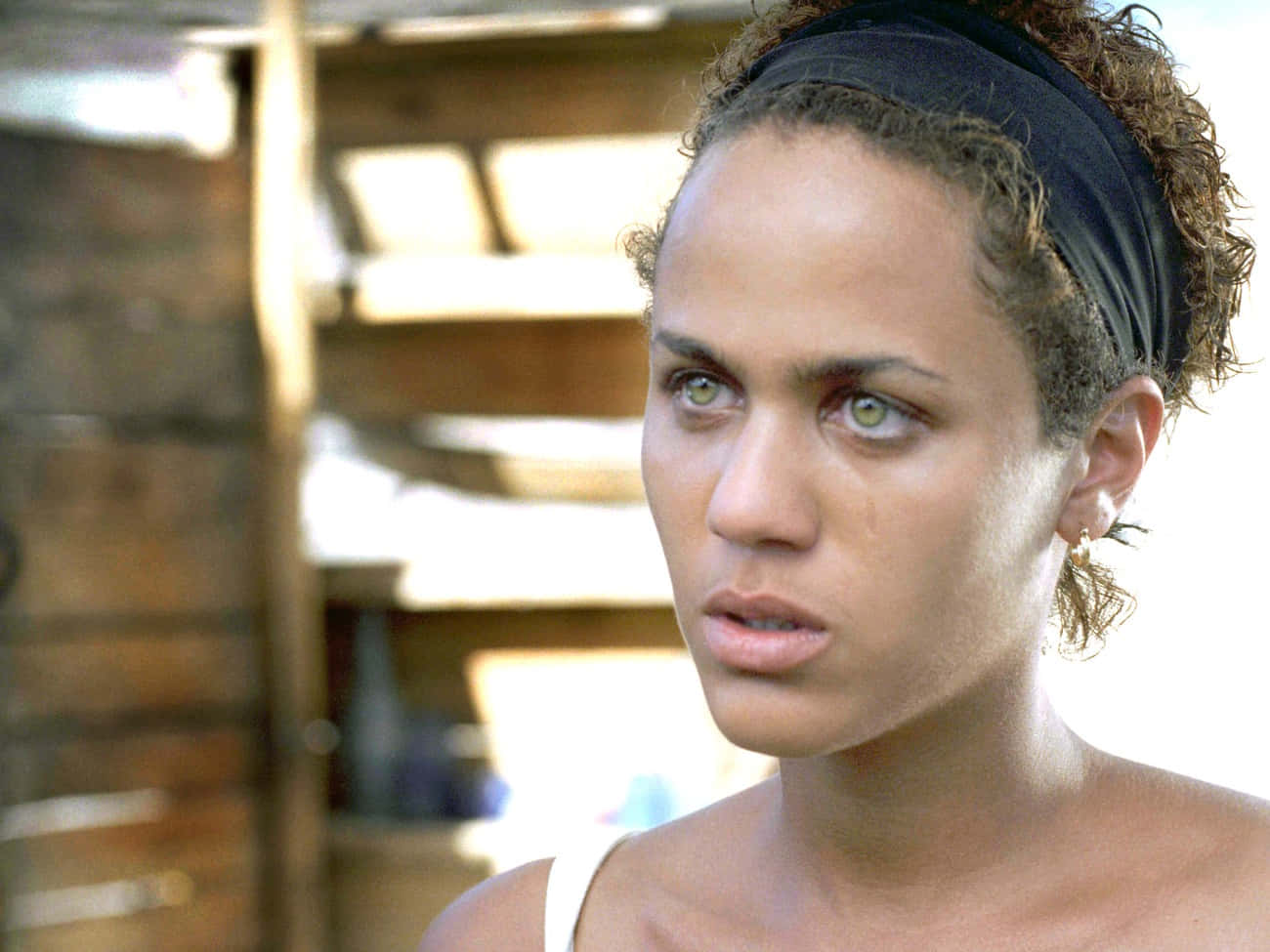 Nicole Ari Parker, curly hair, black headband, HD Desktop Wallpaper