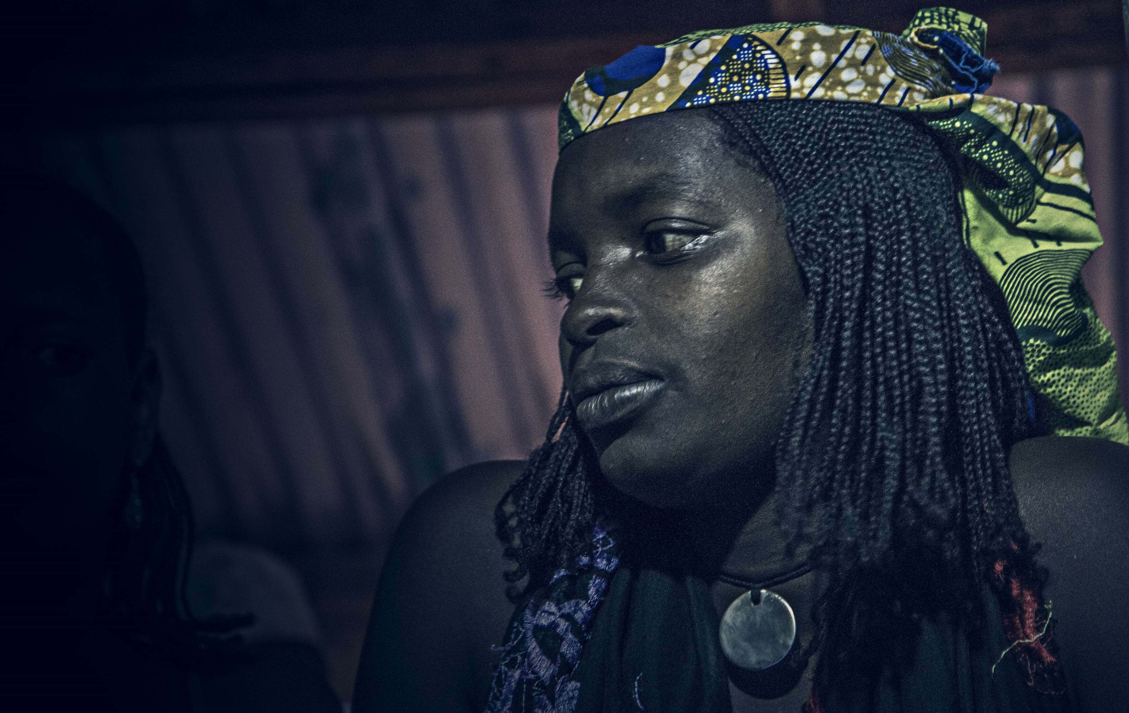 Nigerian Woman, headband, braided hair, 4K Desktop Wallpaper