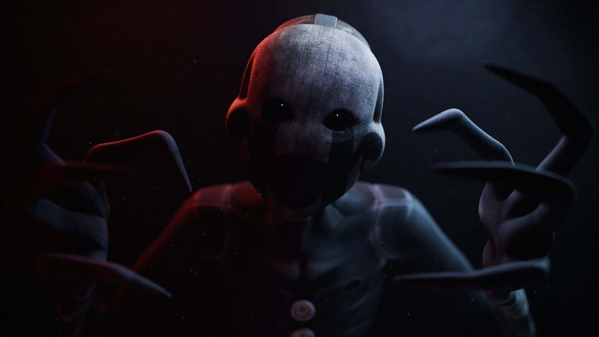 Nightmare Puppet, stitched head, clawed hands, Full HD Desktop Wallpaper