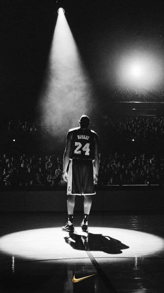 Nike Basketball, basketball player, jersey number 24, SD Phone Wallpaper