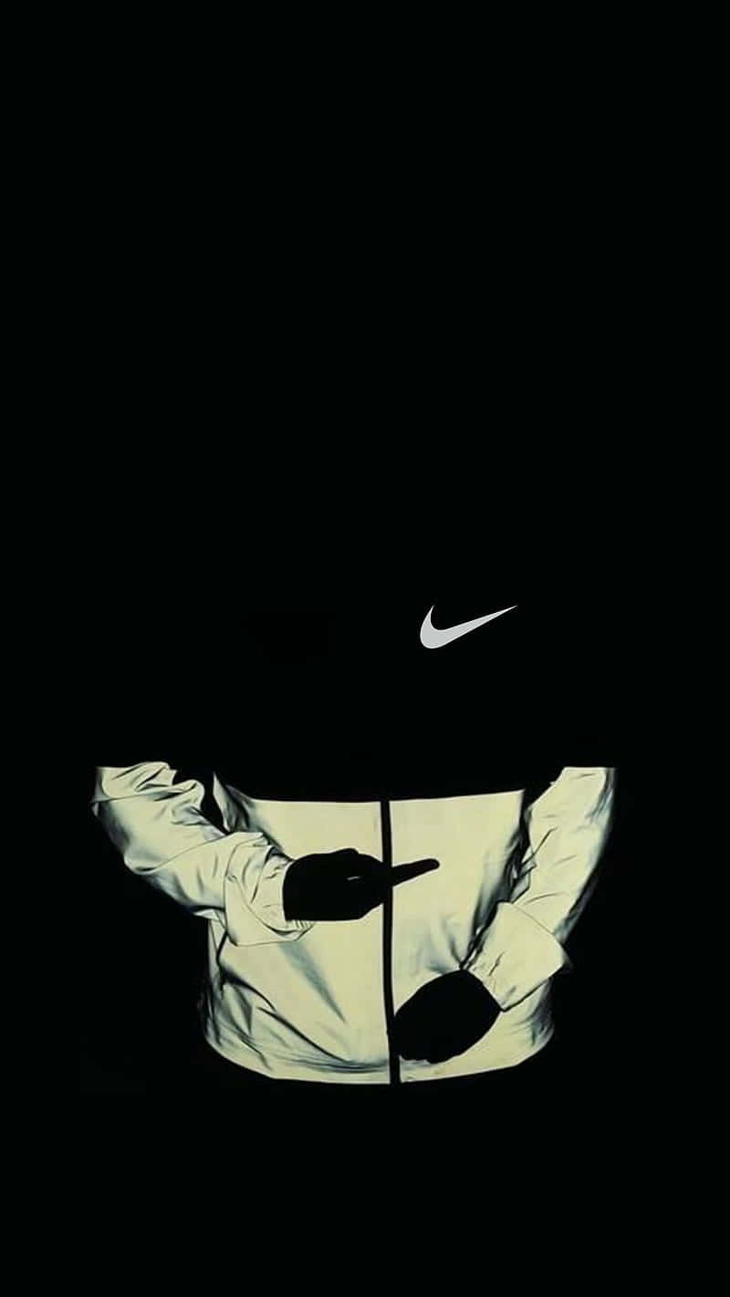 Nike Basketball, white Nike jacket, black background, HD Phone Wallpaper