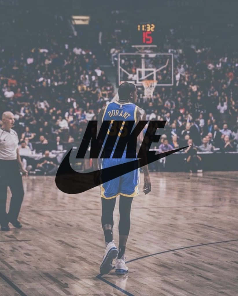 Nike Basketball, blue jersey, hoop, SD Phone Wallpaper