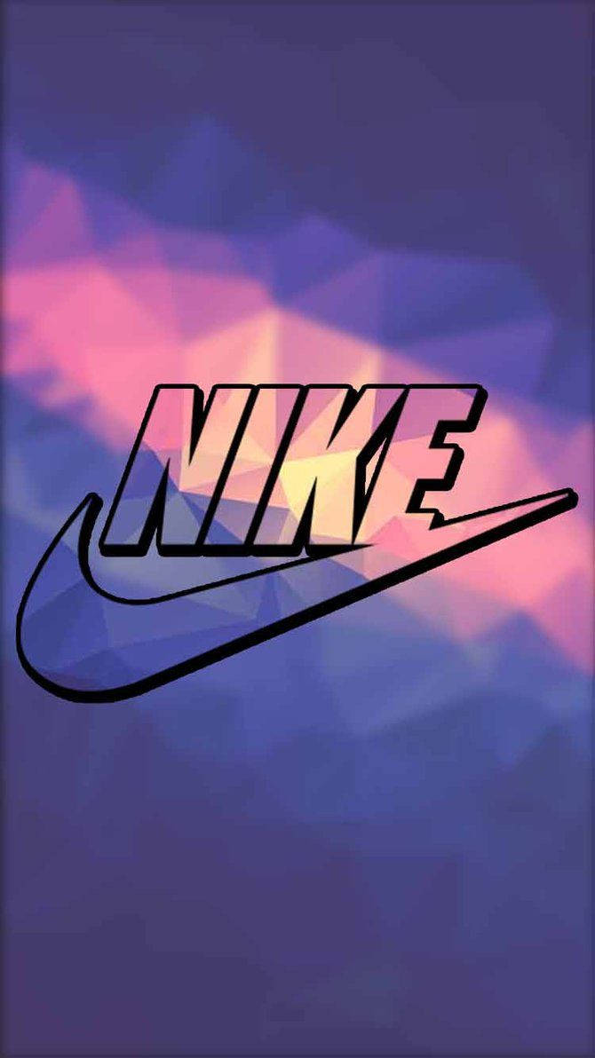 Nike, Nike logo, black, SD Phone Wallpaper