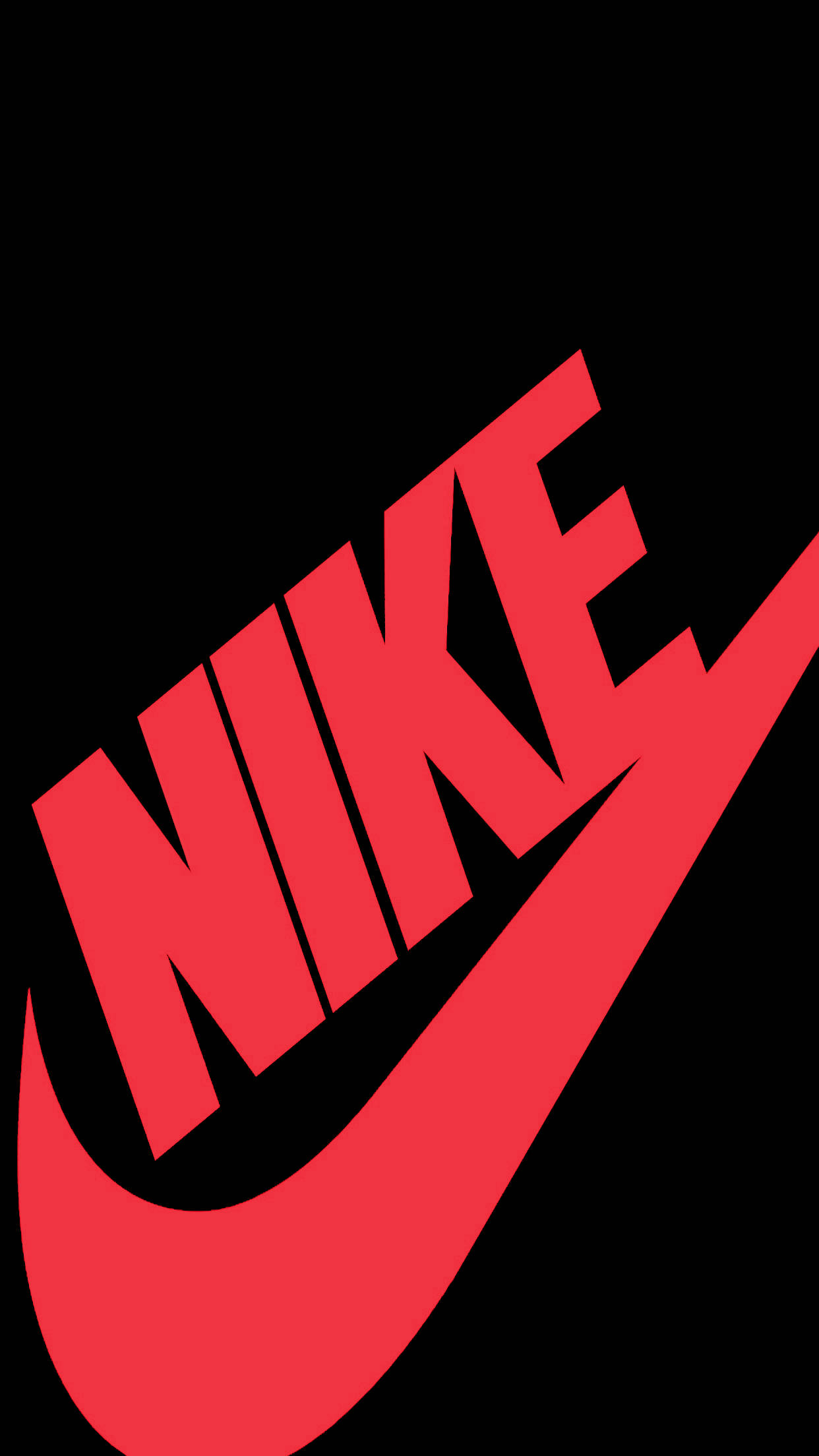 Nike, iPhone, red, Full HD Phone Wallpaper