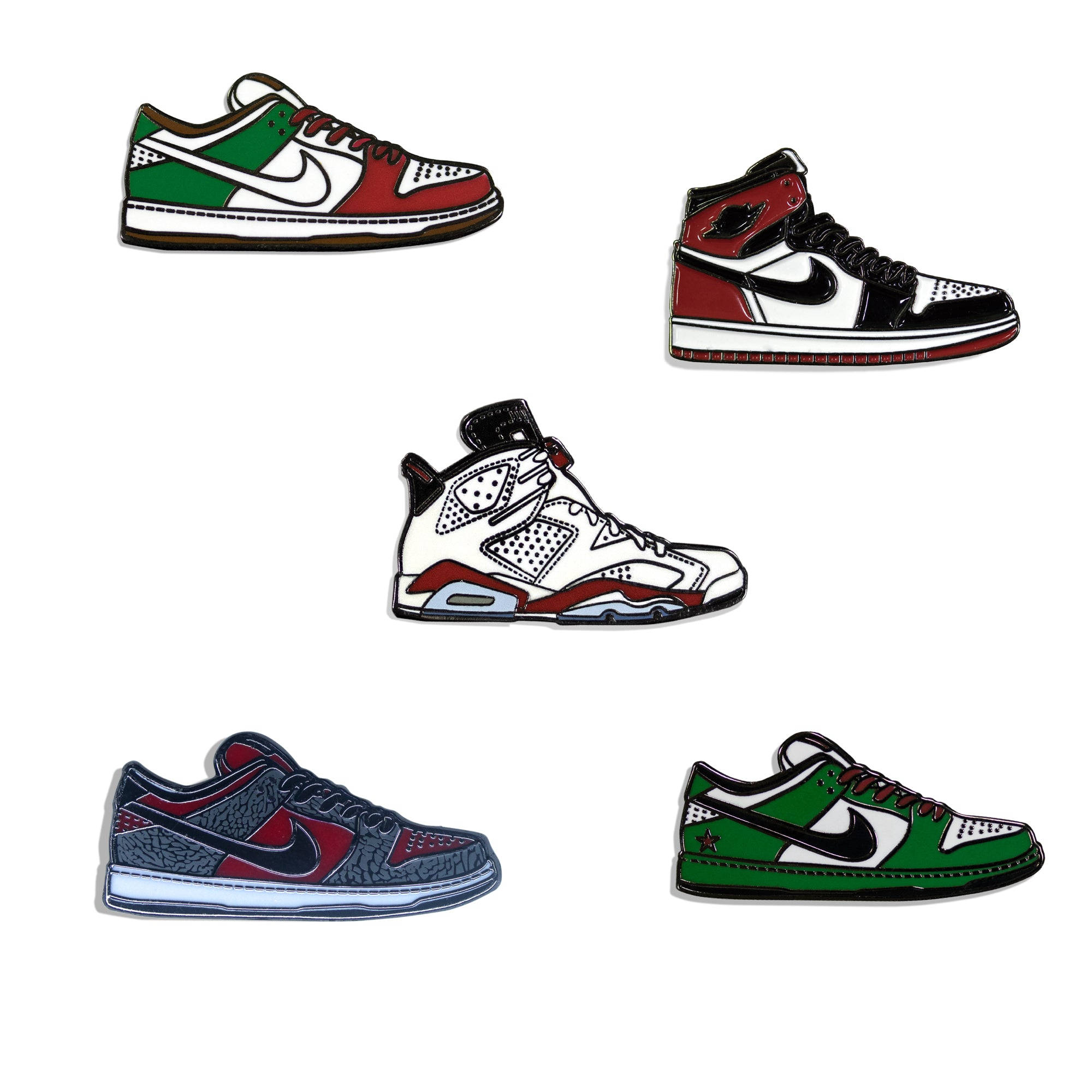 Nike, red, green, Full HD Desktop Wallpaper