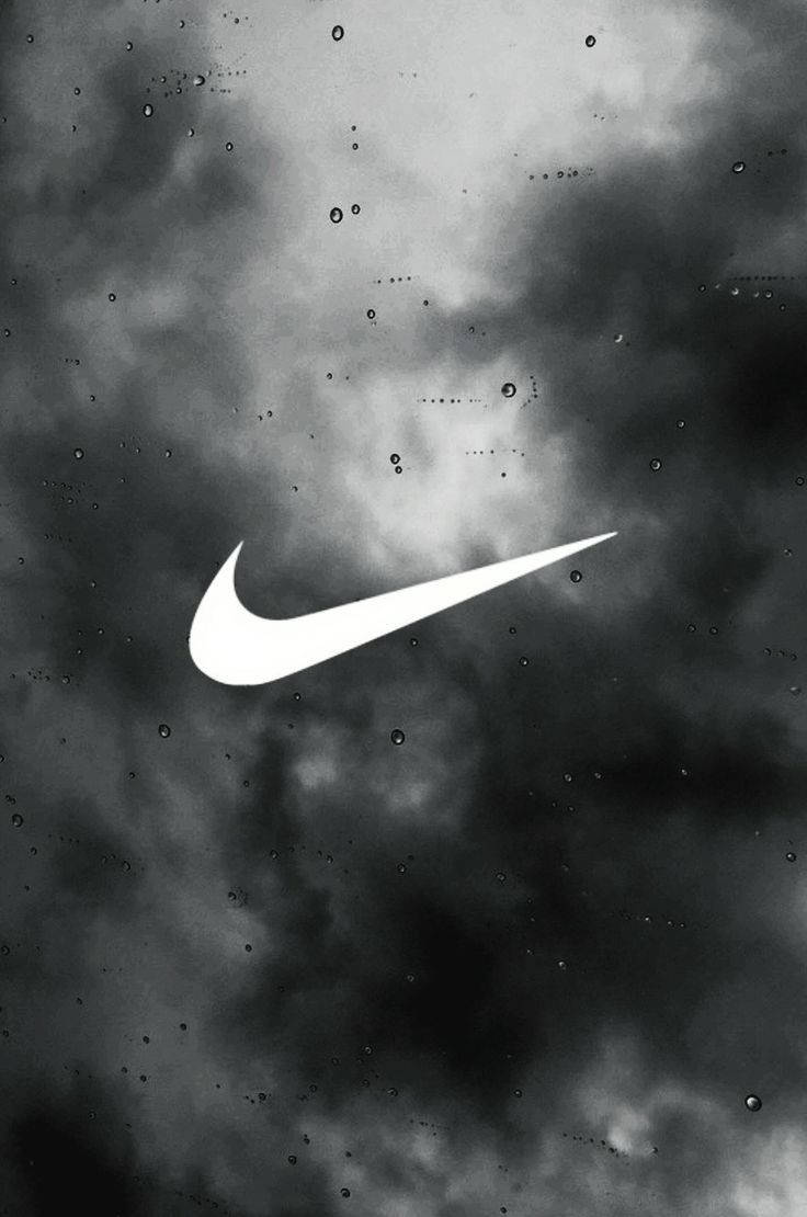 Nike, swoosh logo, white, SD Phone Wallpaper