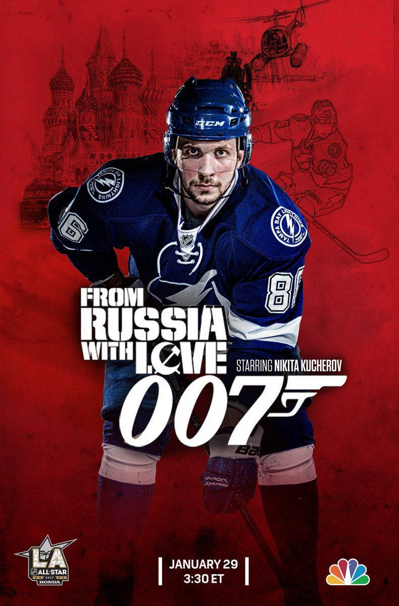 Nikita Kucherov, 007 From Russia With Love, blue gear, SD Phone Wallpaper