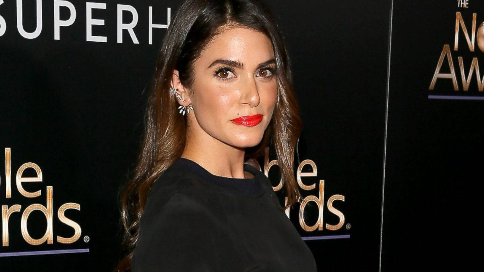 Nikki Reed, 3rd Annual Noble Awards, black event backdrop, HD Desktop Wallpaper