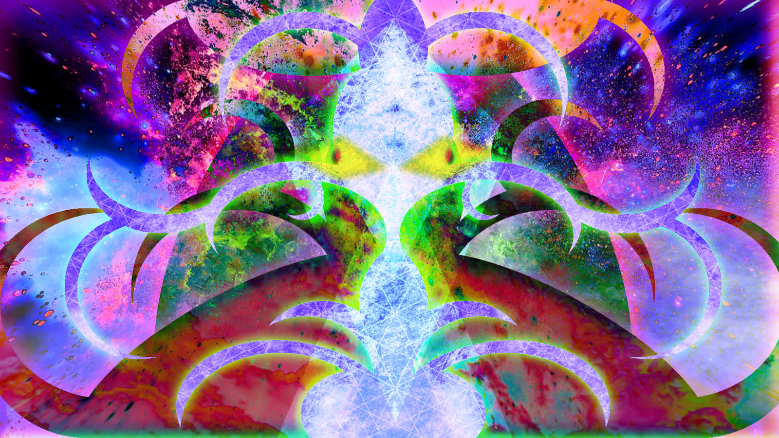 dmt, Nirvana effect, kaleidoscopic cosmic explosion, HD Desktop Wallpaper