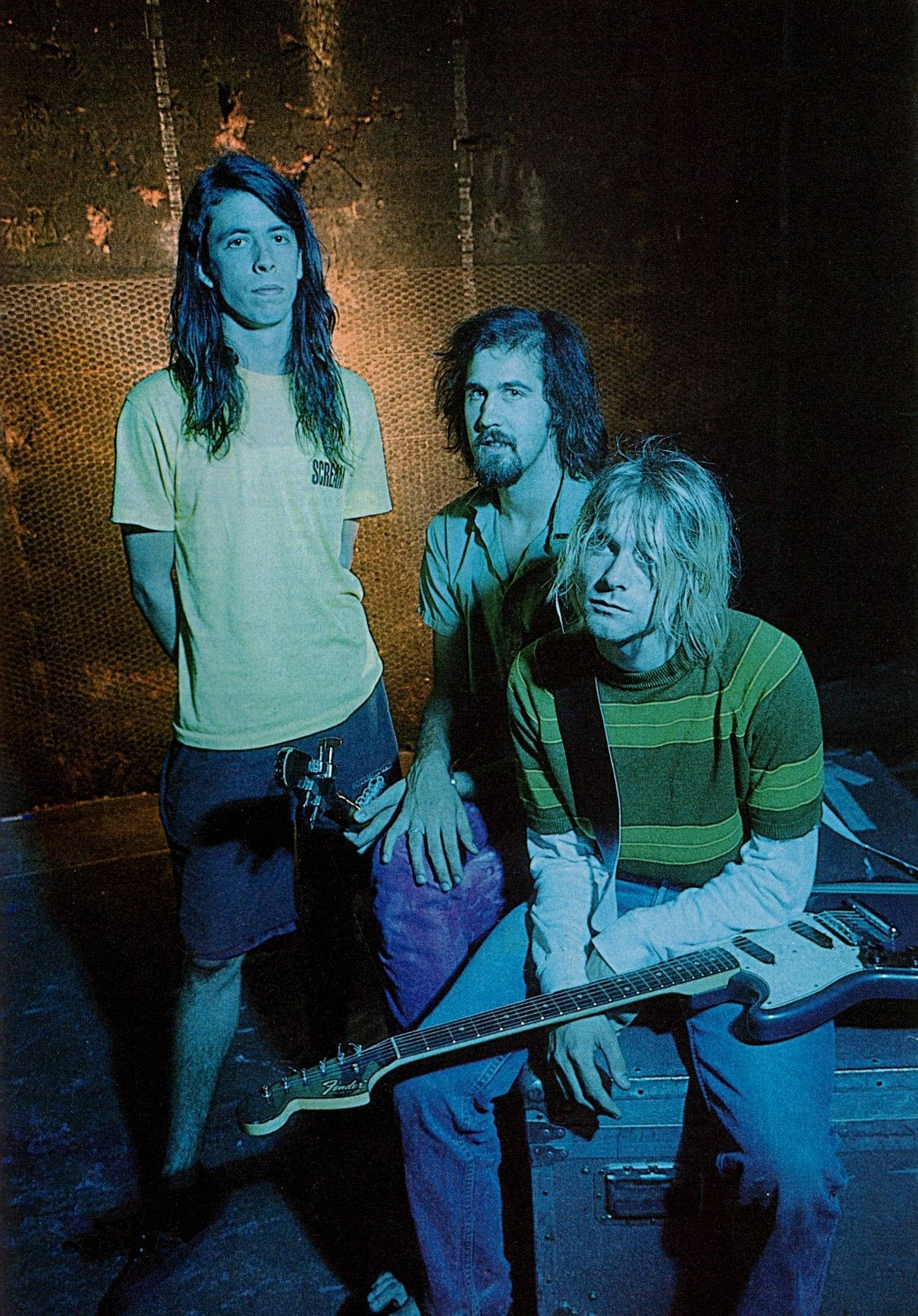 Nirvana, trio, band members, HD Phone Wallpaper