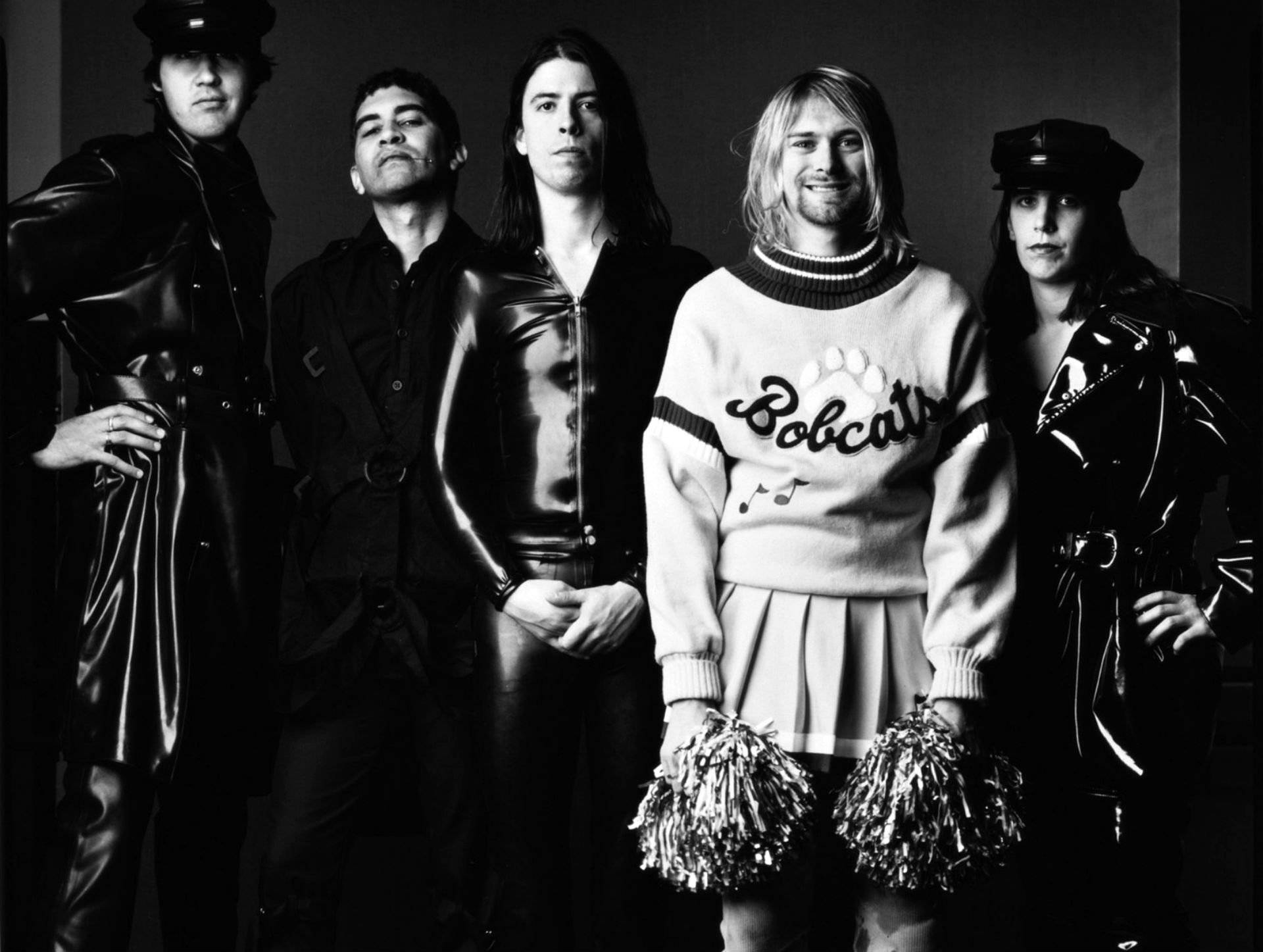 Nirvana, Bobcats cheerleader outfit, leather outfits, Full HD Desktop Wallpaper