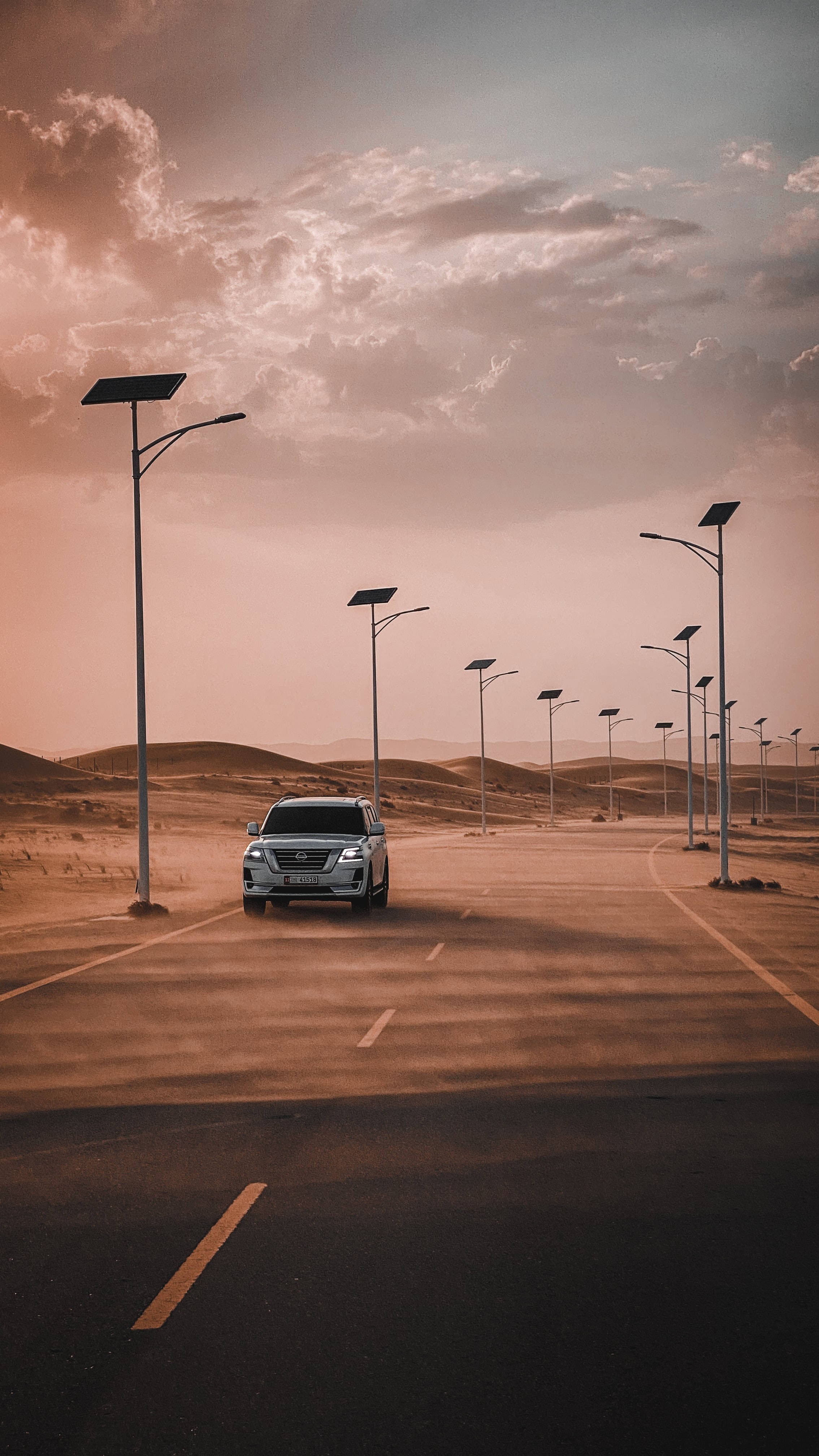 Nissan, SUV, silver, 4K Phone Wallpaper