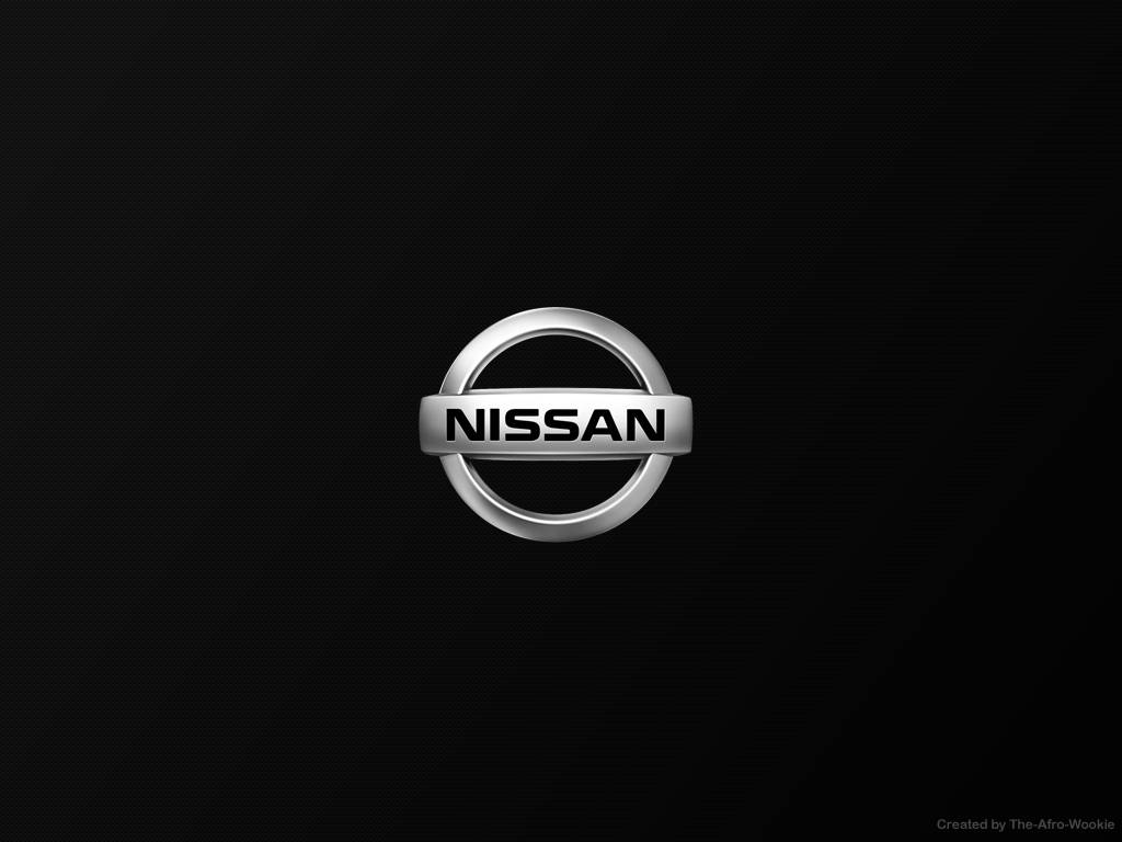 Nissan, black, shiny silver, SD Desktop Wallpaper