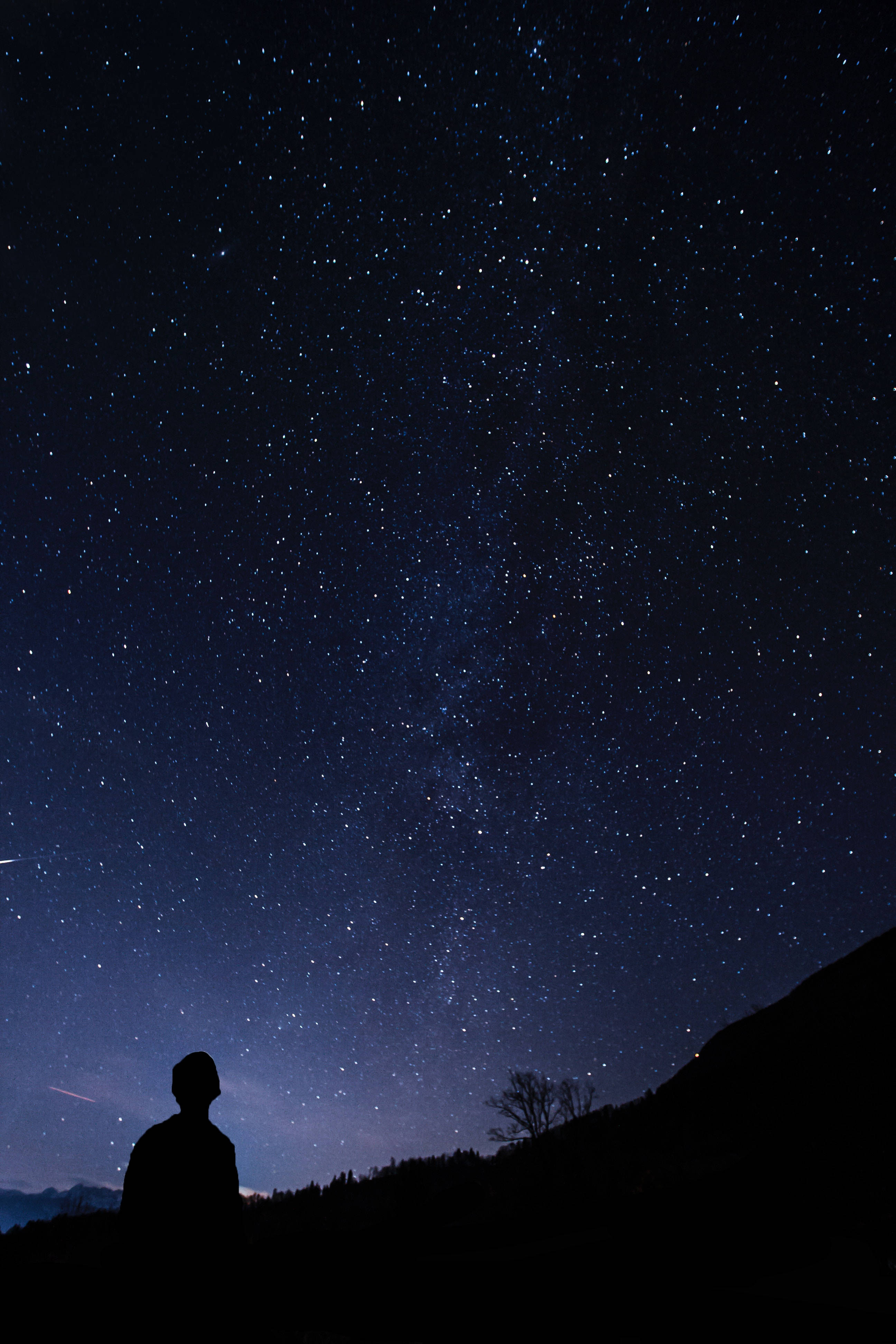 No Man's Sky, night, starry night sky, 4K Phone Wallpaper