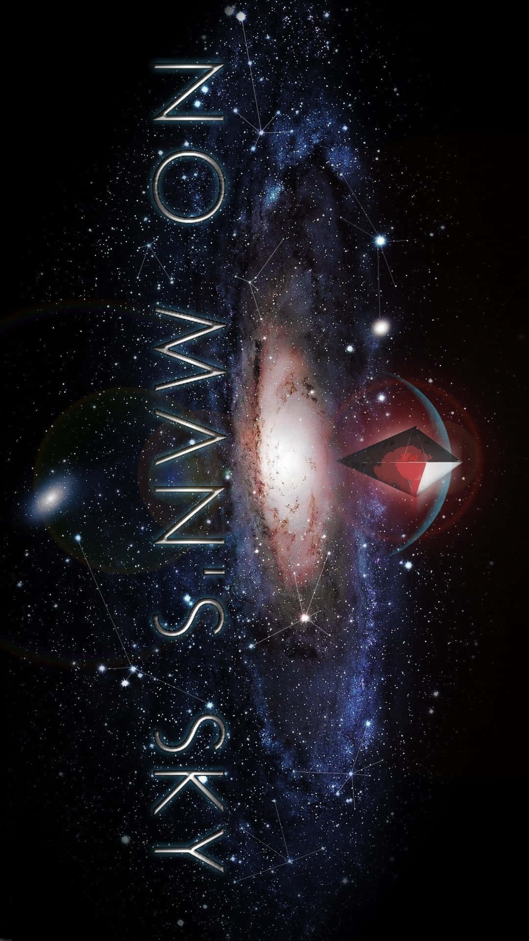 No Man's Sky, cosmic galaxy, stars, Full HD Phone Wallpaper