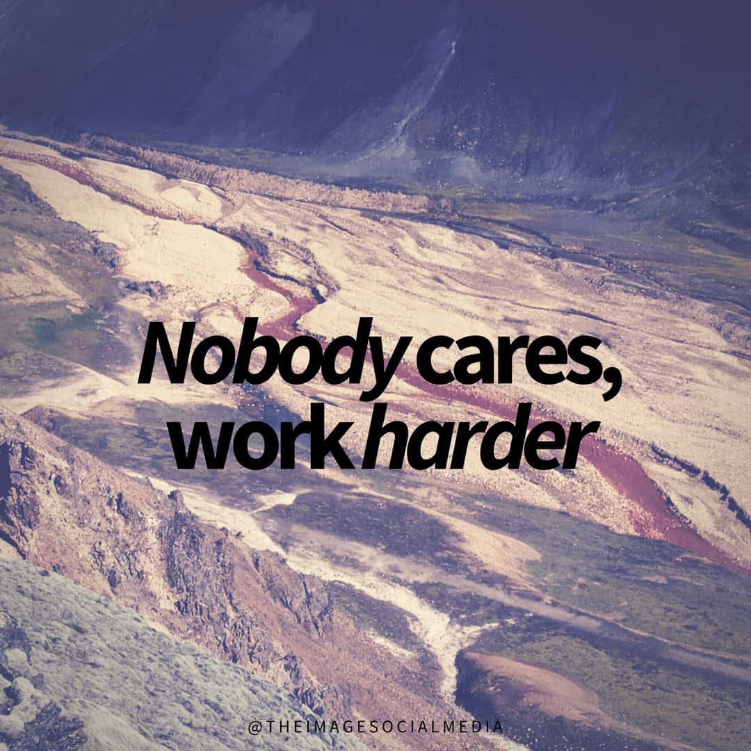 No One Cares, rugged mountain terrain, winding riverbeds, SD Desktop Wallpaper