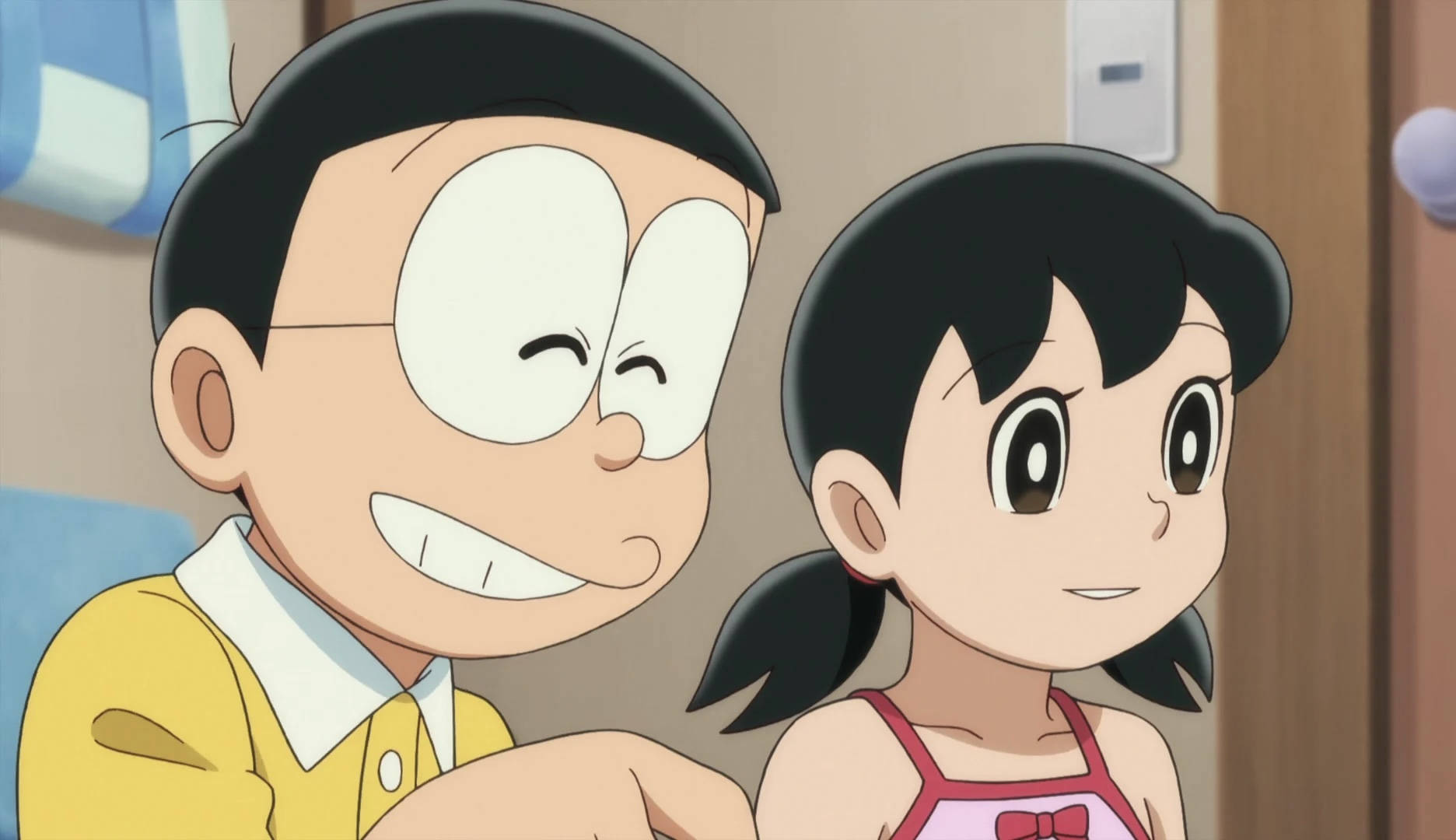 Nobita, Shizuka, HD, HD Desktop Wallpaper