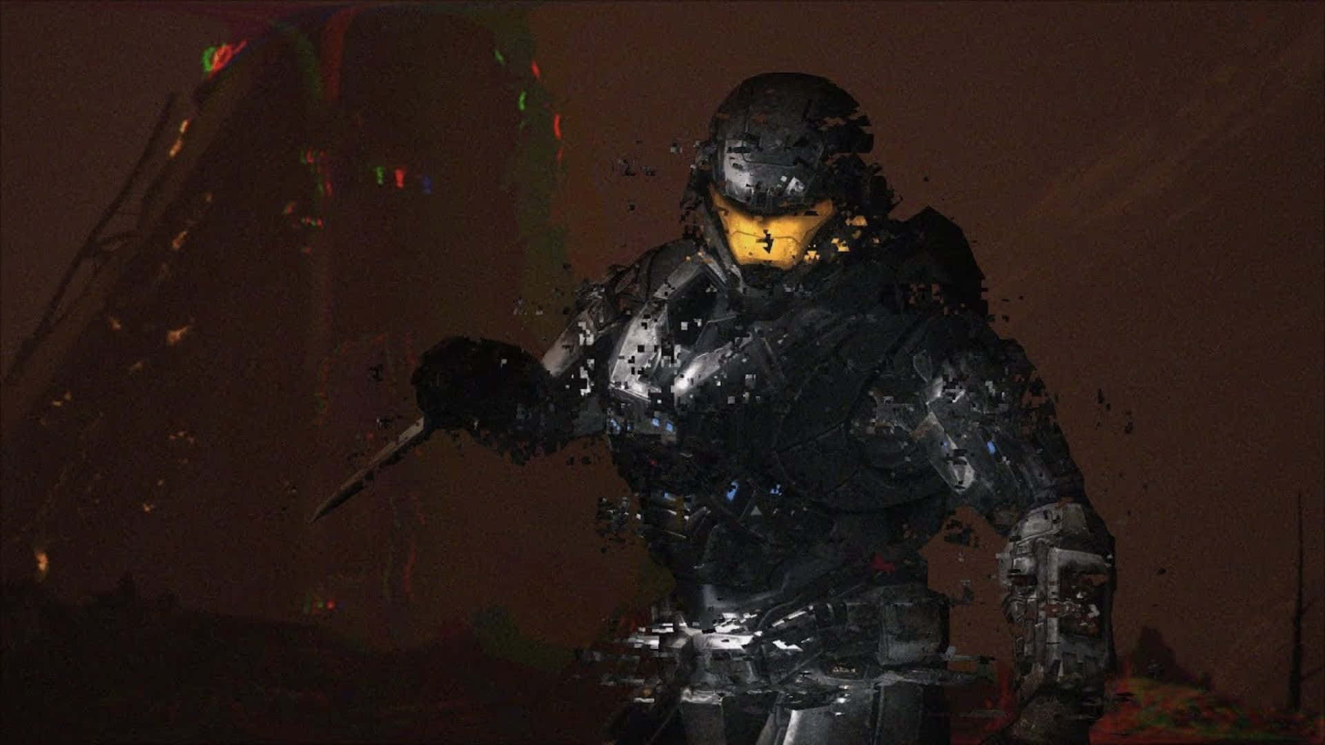 Noble Six, Noble Team, dark armor, Full HD Desktop Wallpaper