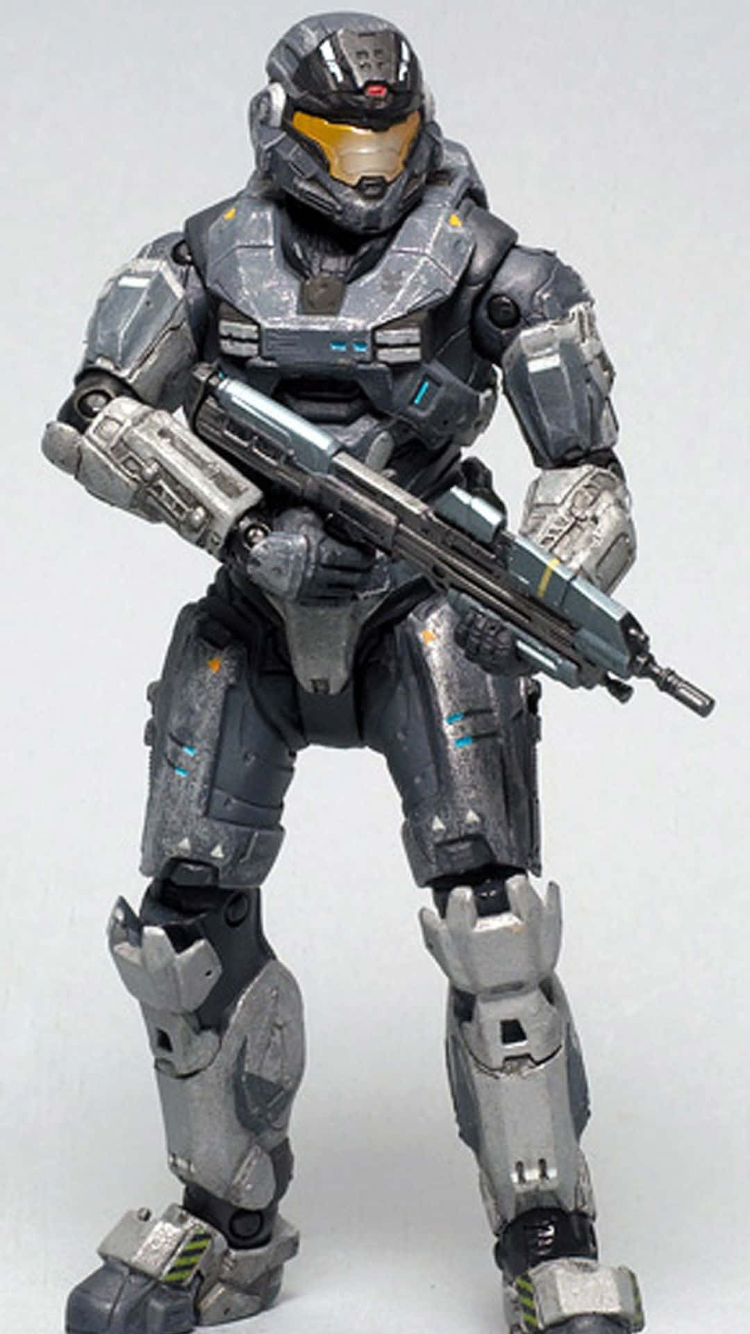 Noble Six, futuristic soldier, gray armor, Full HD Phone Wallpaper