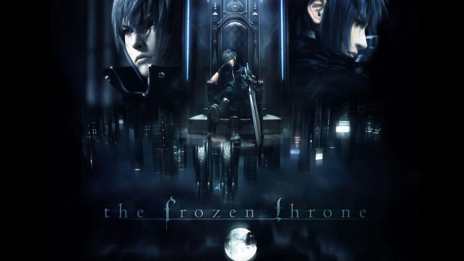 Noctis Lucis Caelum, throne, mirrored chamber, Full HD Desktop Wallpaper