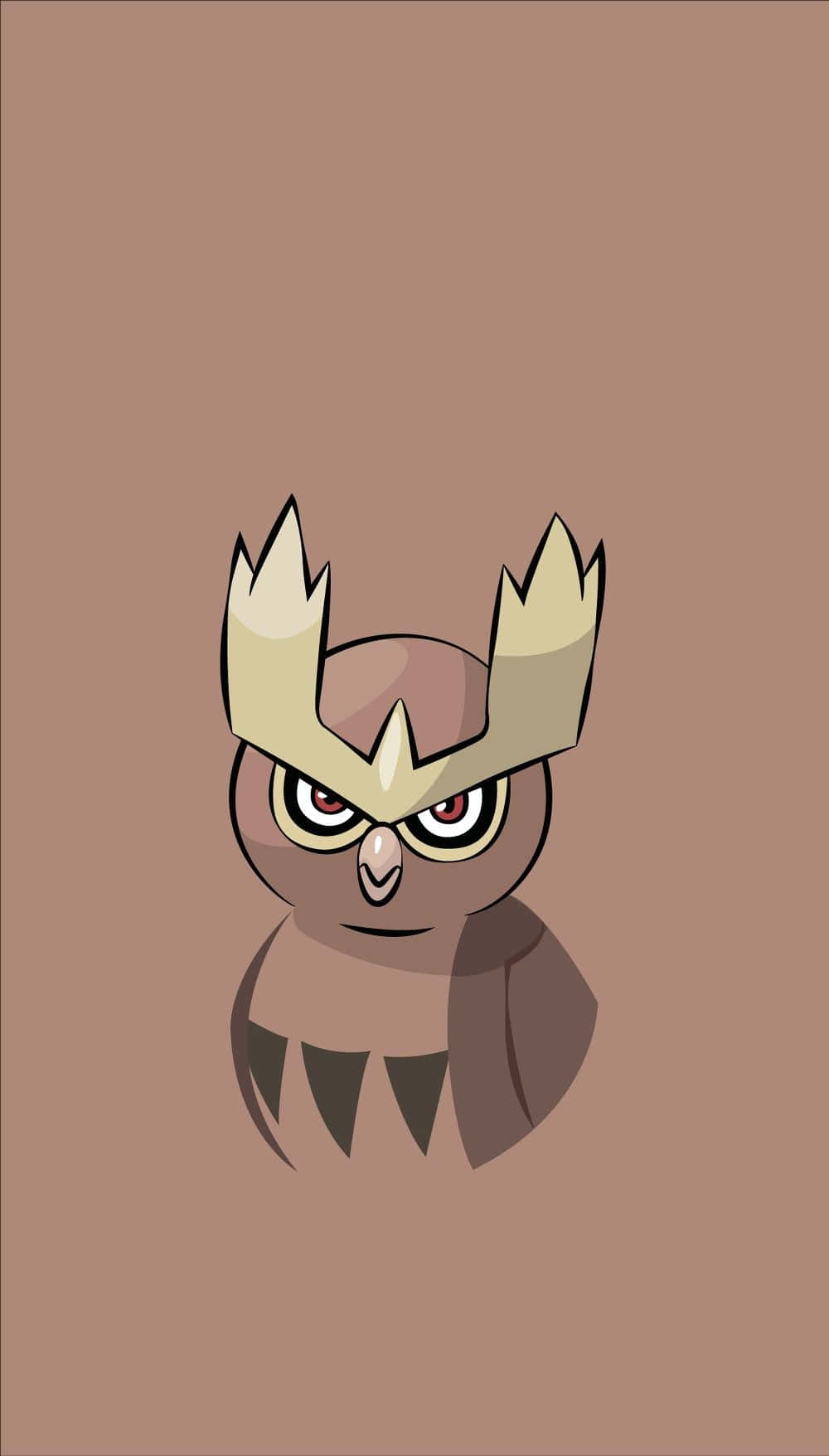 Noctowl, night sky, sharp eyes, HD Phone Wallpaper