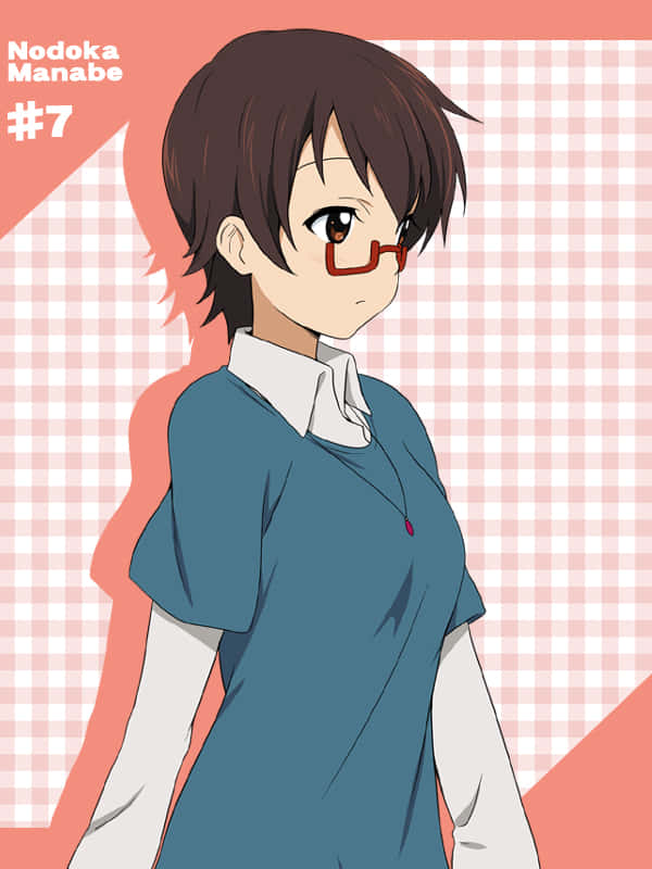 Nodoka Manabe, K-On!, guitar, SD Phone Wallpaper