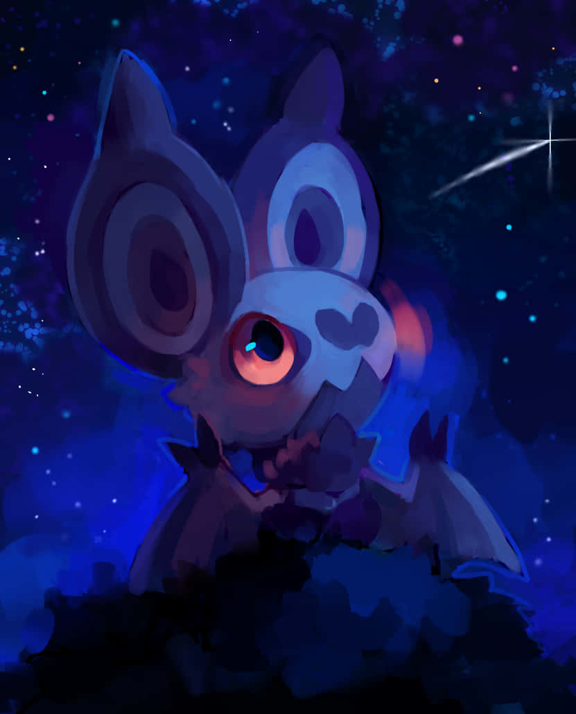 Noibat, blue night sky, starry night sky, SD Phone Wallpaper