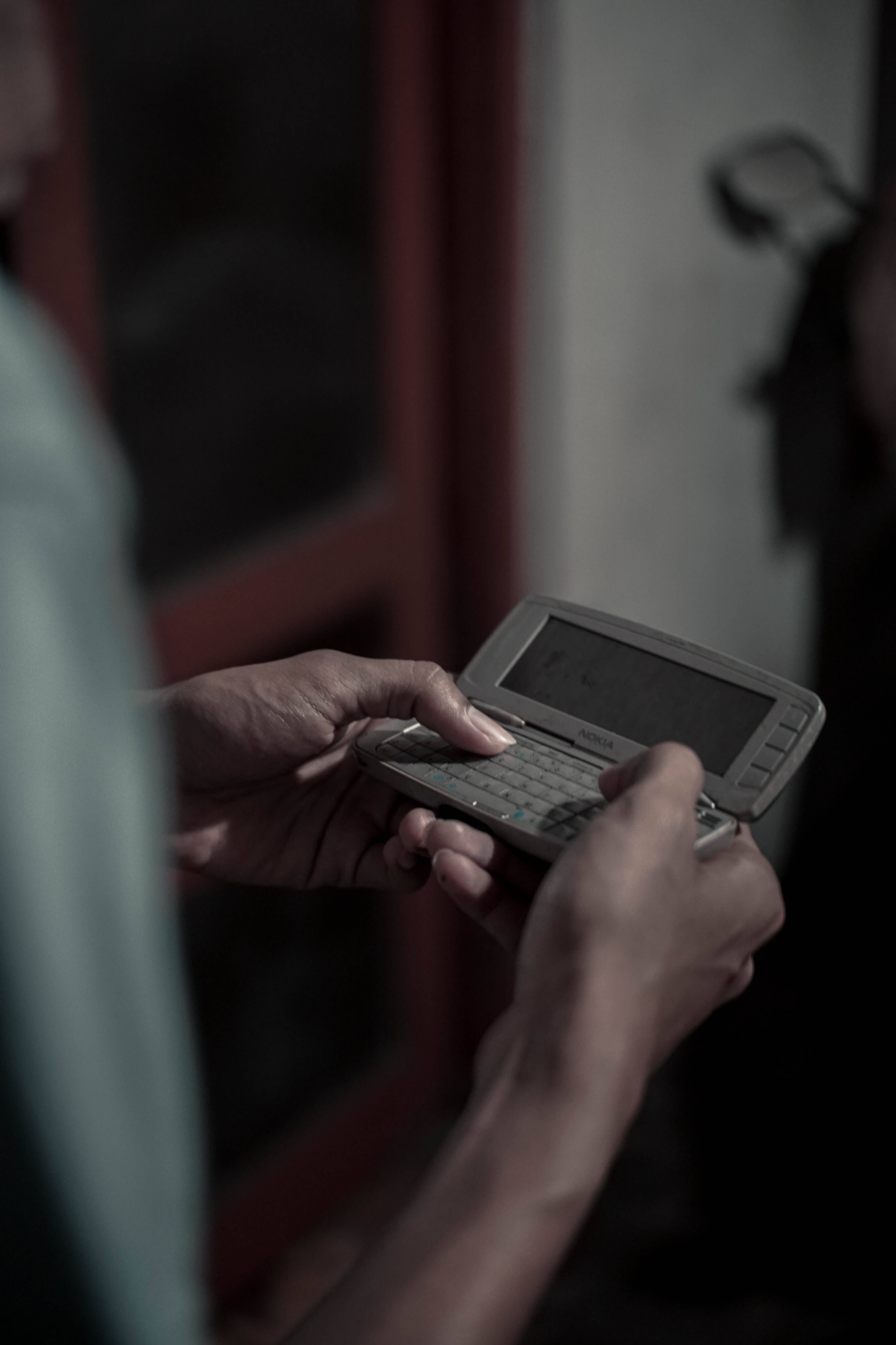 Nokia 9300, gray, handheld device, 5K Phone Wallpaper