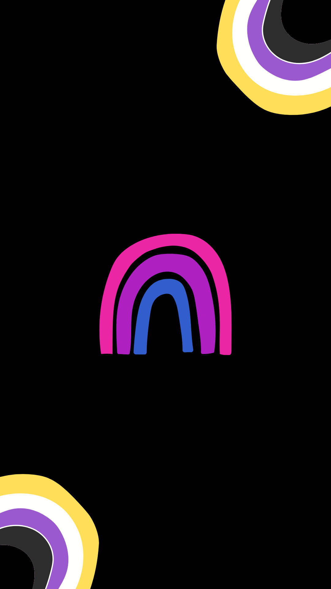 nonbinary, pink, purple, Full HD Phone Wallpaper