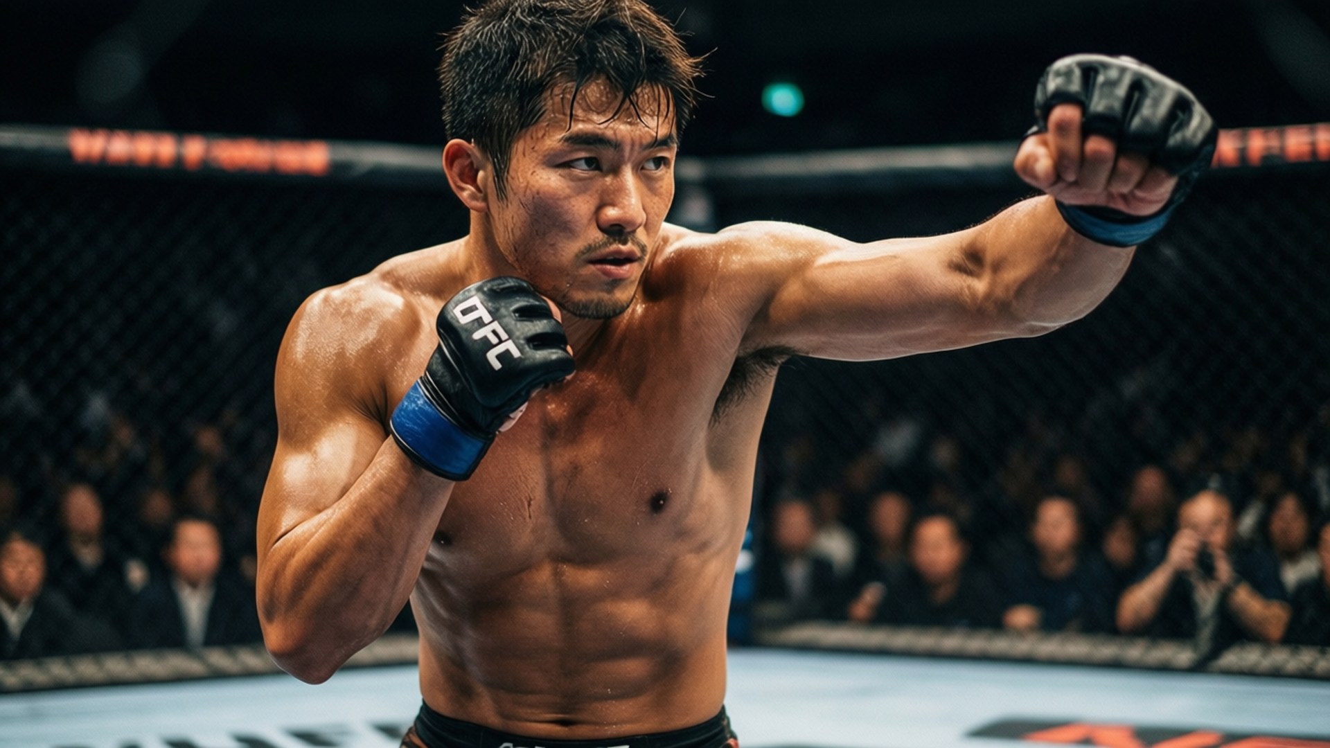 Norifumi Yamamoto, octagon, battle, Full HD Desktop Wallpaper