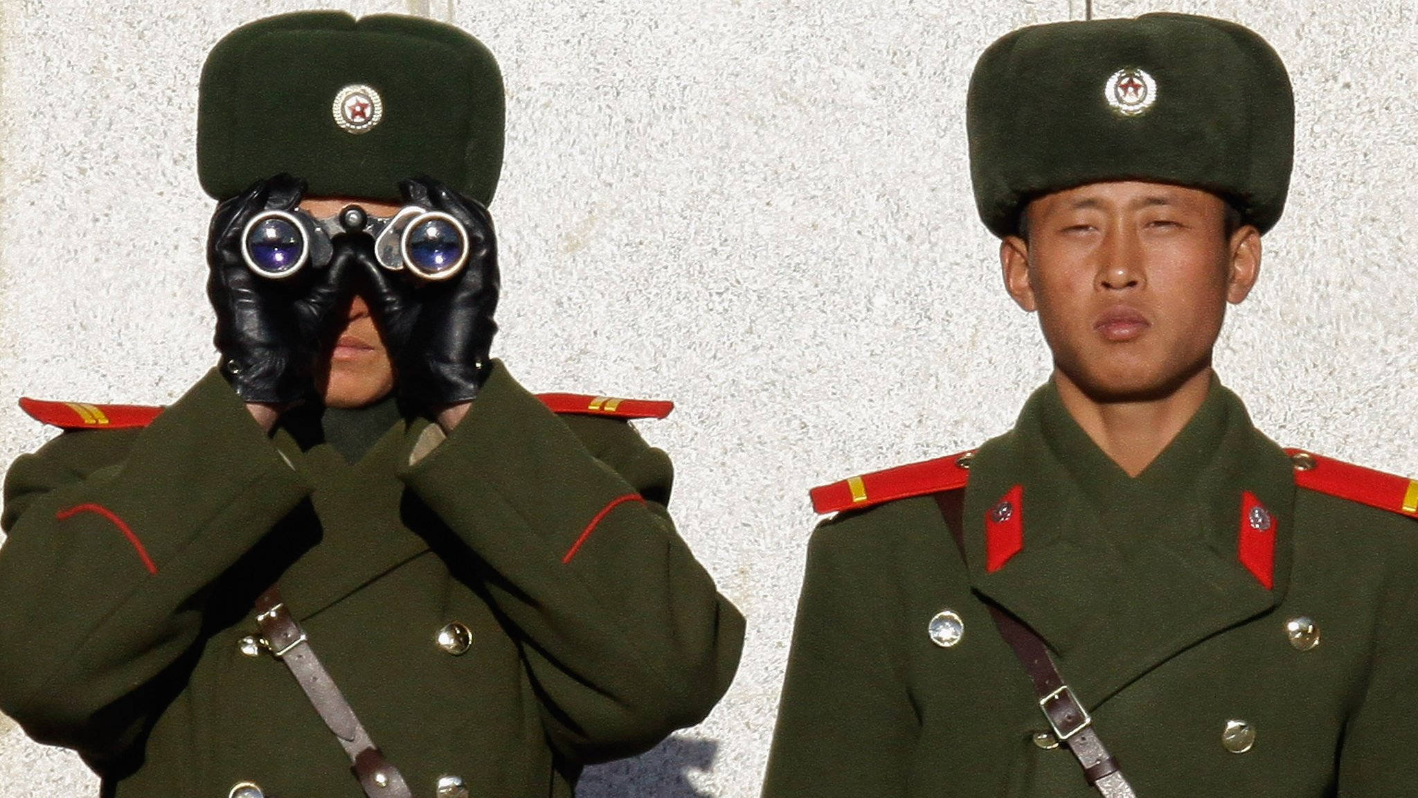 North Korea, soldier, olive uniform, Full HD Desktop Wallpaper
