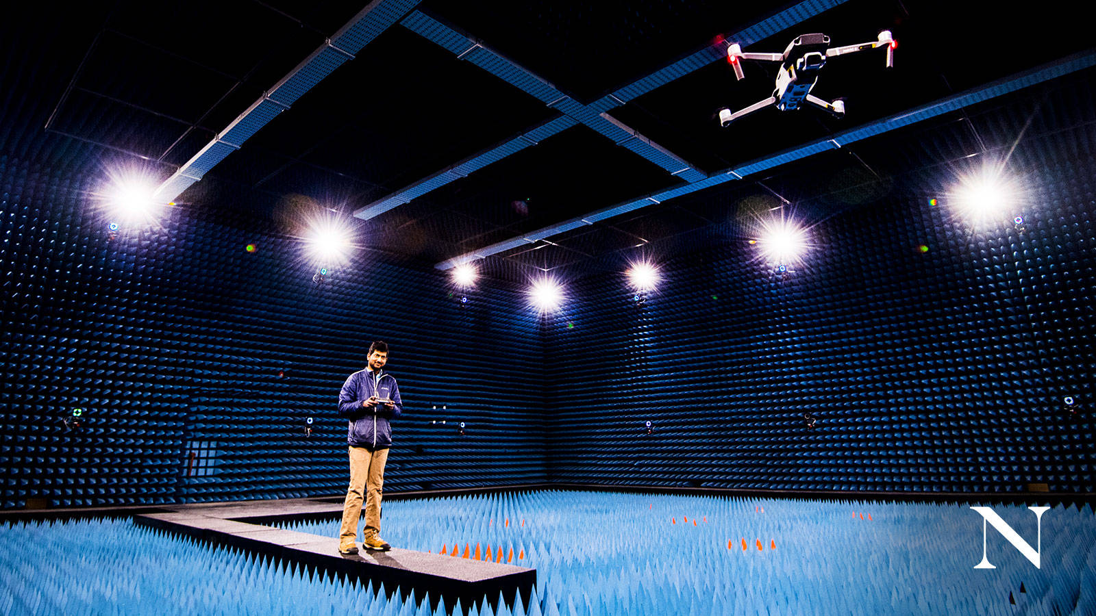 Northeastern University, drone, platform, HD Desktop Wallpaper