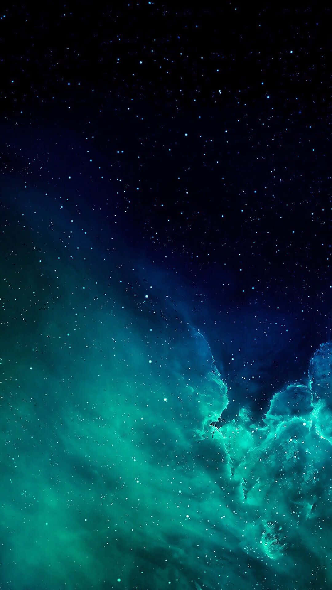 Teal Northern Lights, iPhone 5s, teal, Full HD Phone Wallpaper
