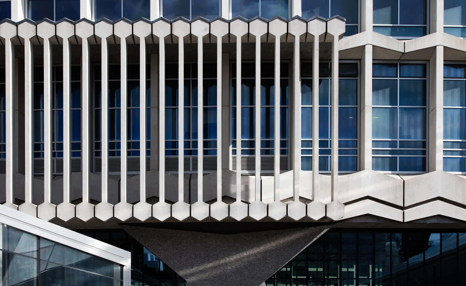 Norwich, United Kingdom, modern building facade, HD Desktop Wallpaper