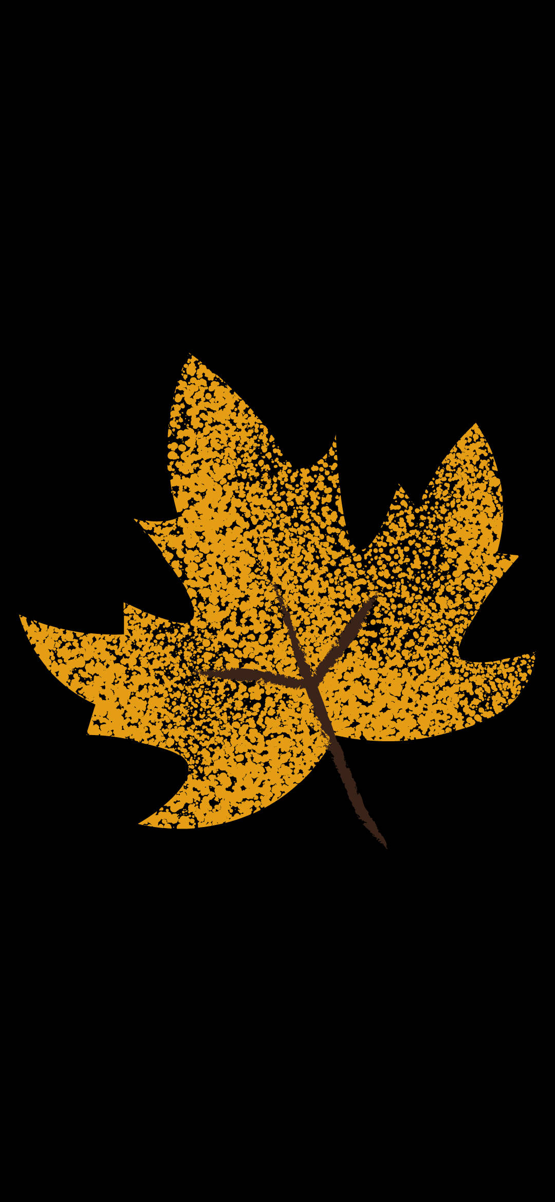 Note 10 Plus, gold leaf, textured golden maple leaf, Full HD Phone Wallpaper