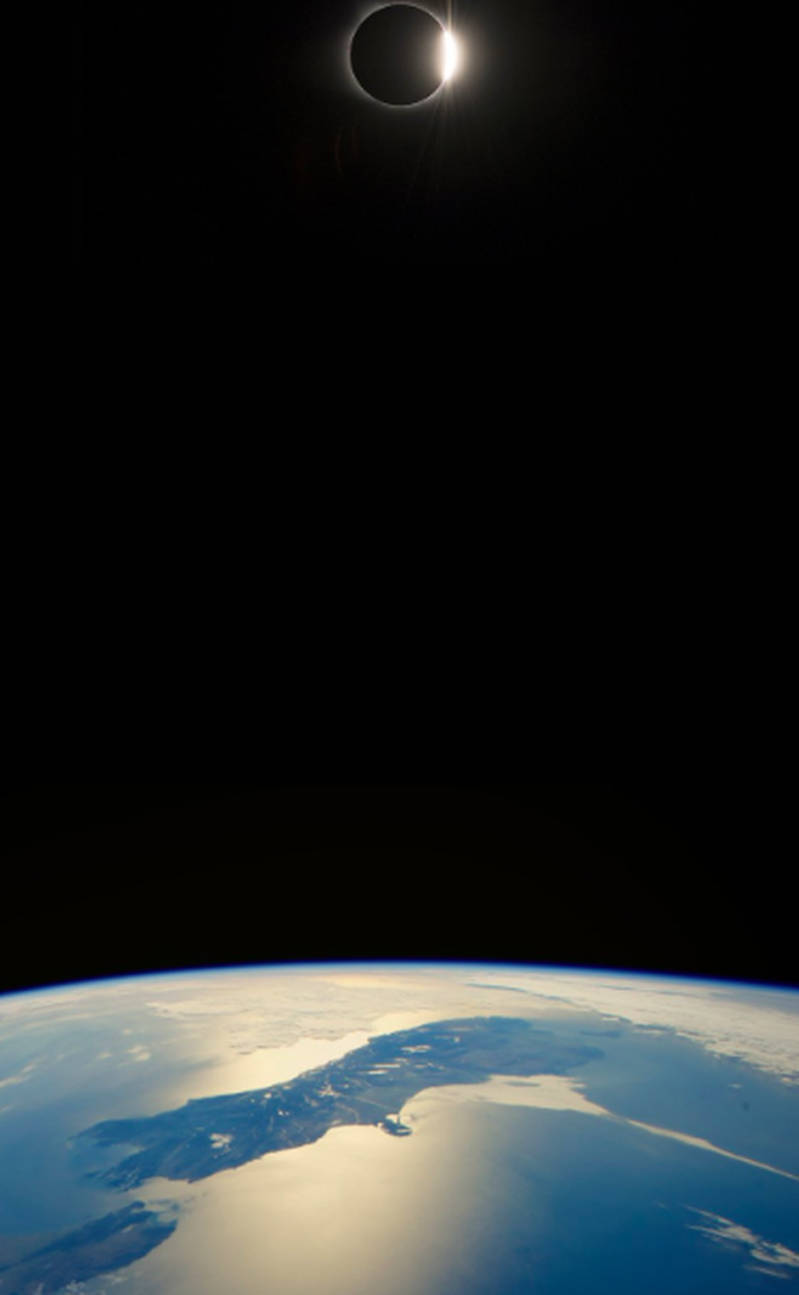 Note 10, Earth, curved horizon, HD Phone Wallpaper