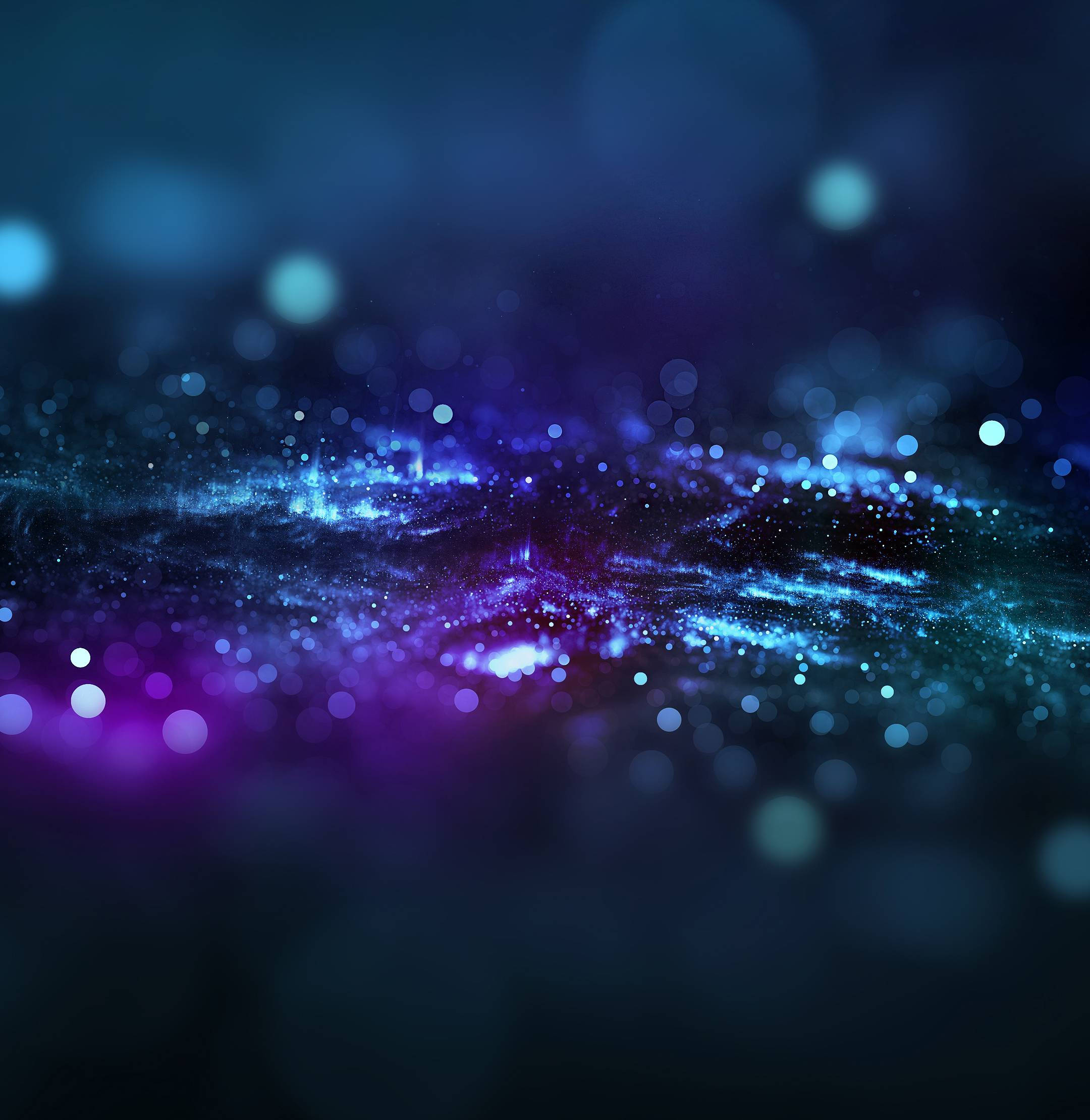 Note 10, raindrops, cosmic nebula, Full HD Phone Wallpaper