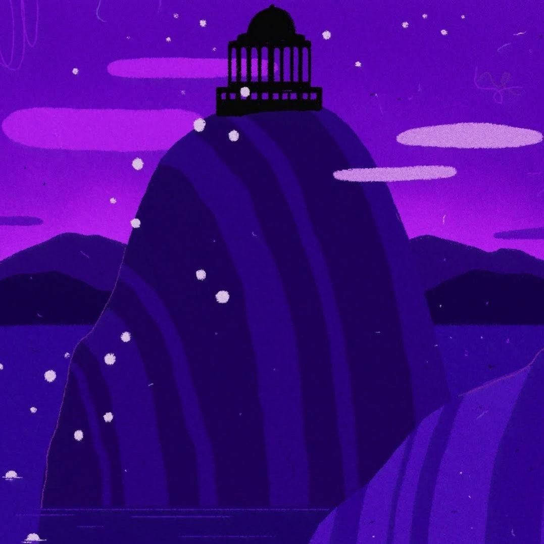 vaporwave, Note 10, gazebo, SD Desktop Wallpaper