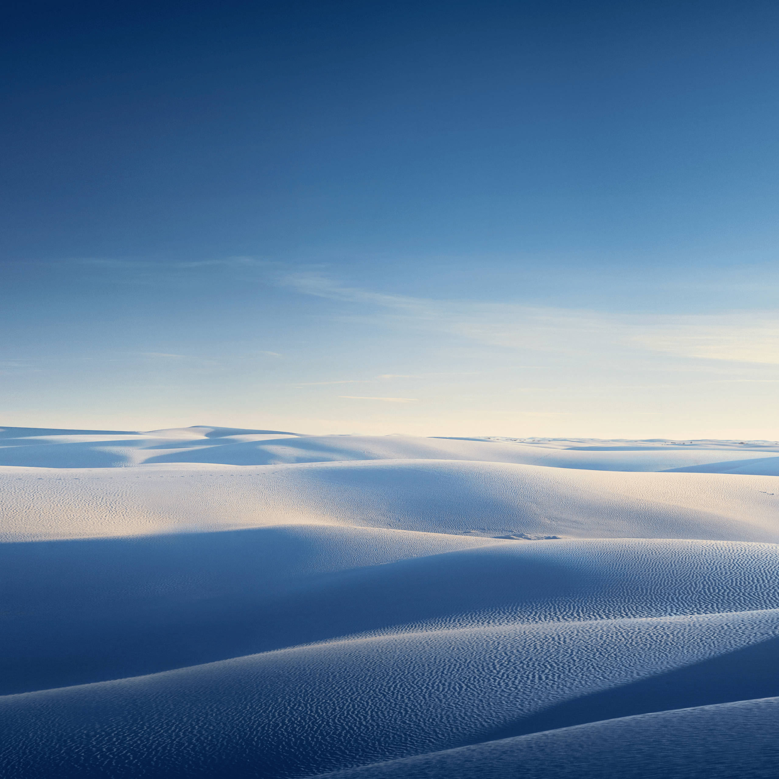 Note 8, solitary desert, white sand dunes, 2K Desktop Wallpaper