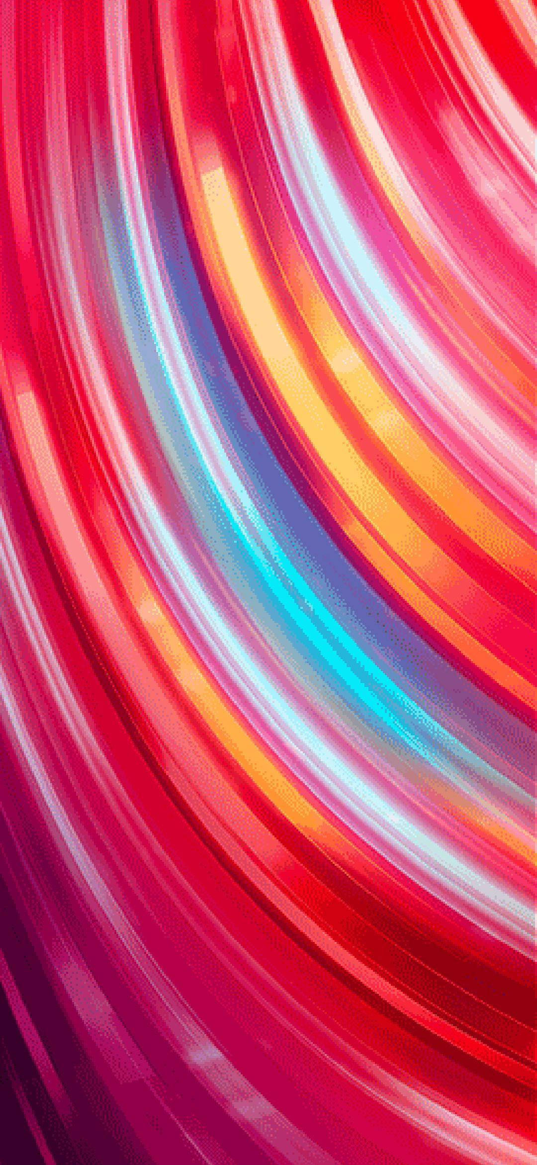 Note 8, red, orange, Full HD Phone Wallpaper