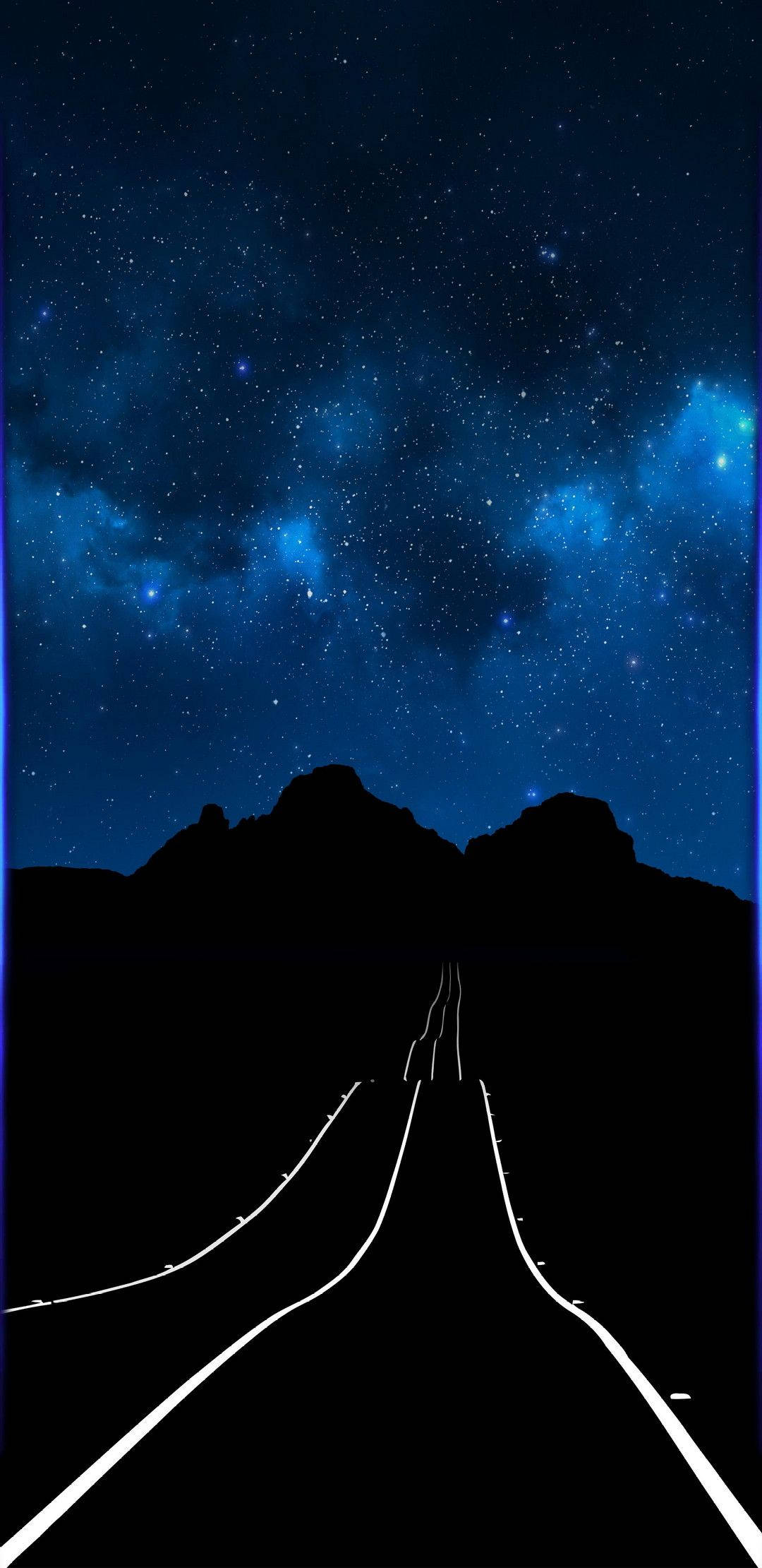 Note 8, road, night, Full HD Phone Wallpaper