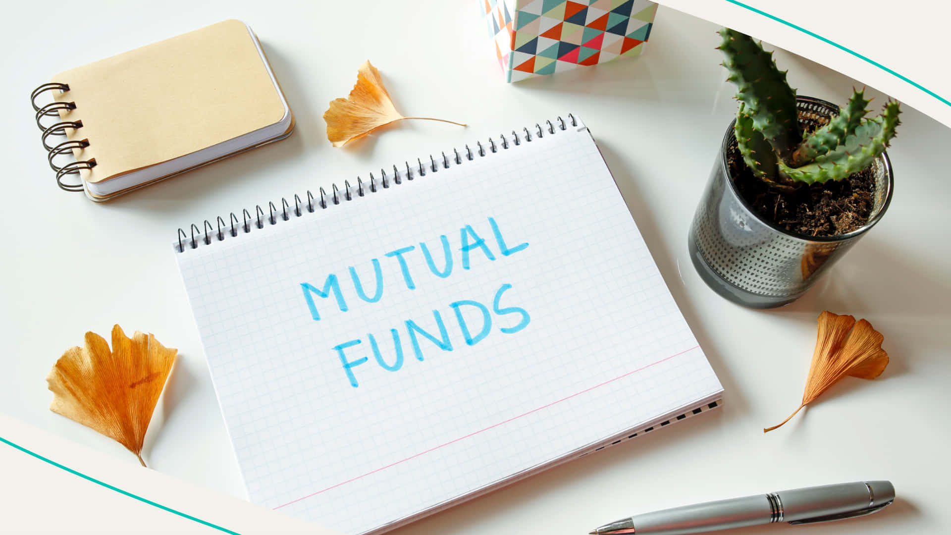 MUTUAL FUNDS, blue ink, white desk, Full HD Desktop Wallpaper