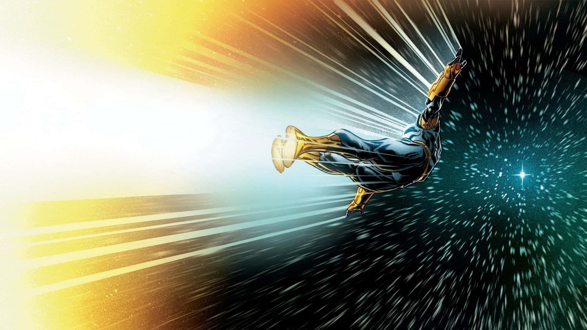 Nova Corps, golden suit, space, Full HD Desktop Wallpaper