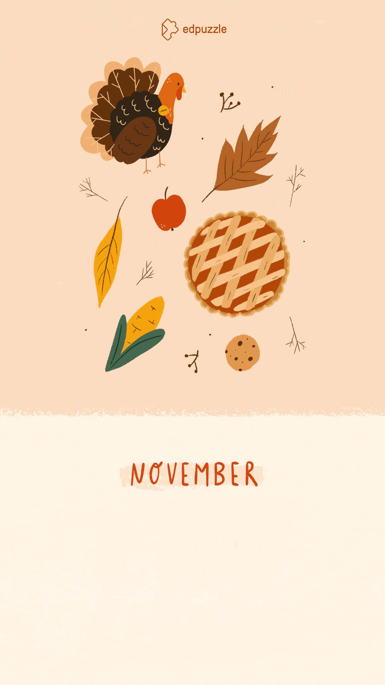 Thanksgiving, turkey pie, corn, Full HD Phone Wallpaper