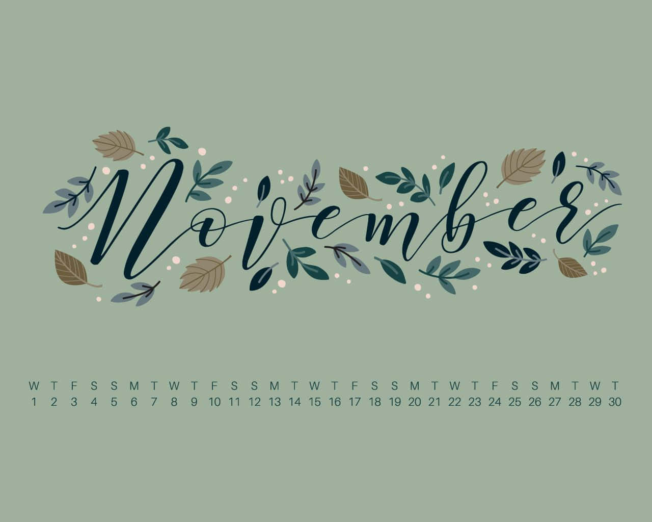 November, pastel green, sage green, HD Desktop Wallpaper